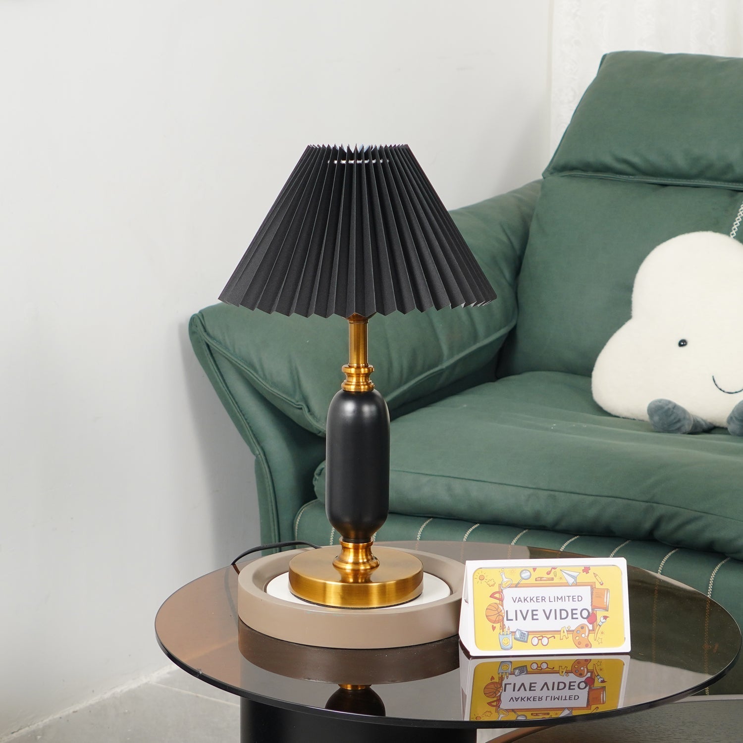 Aurmarila Fabric Table Lamp - Letslighting