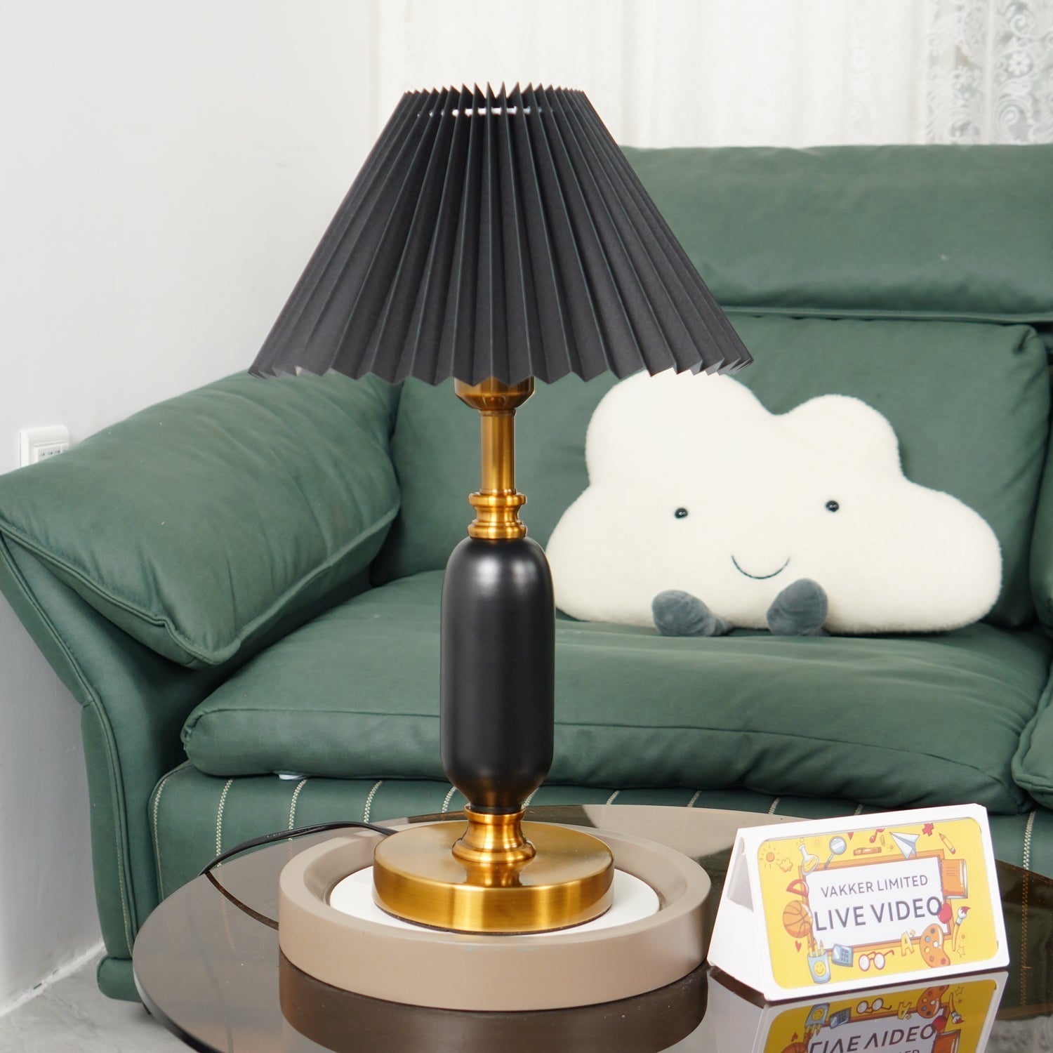 Aurmarila Fabric Table Lamp - Letslighting