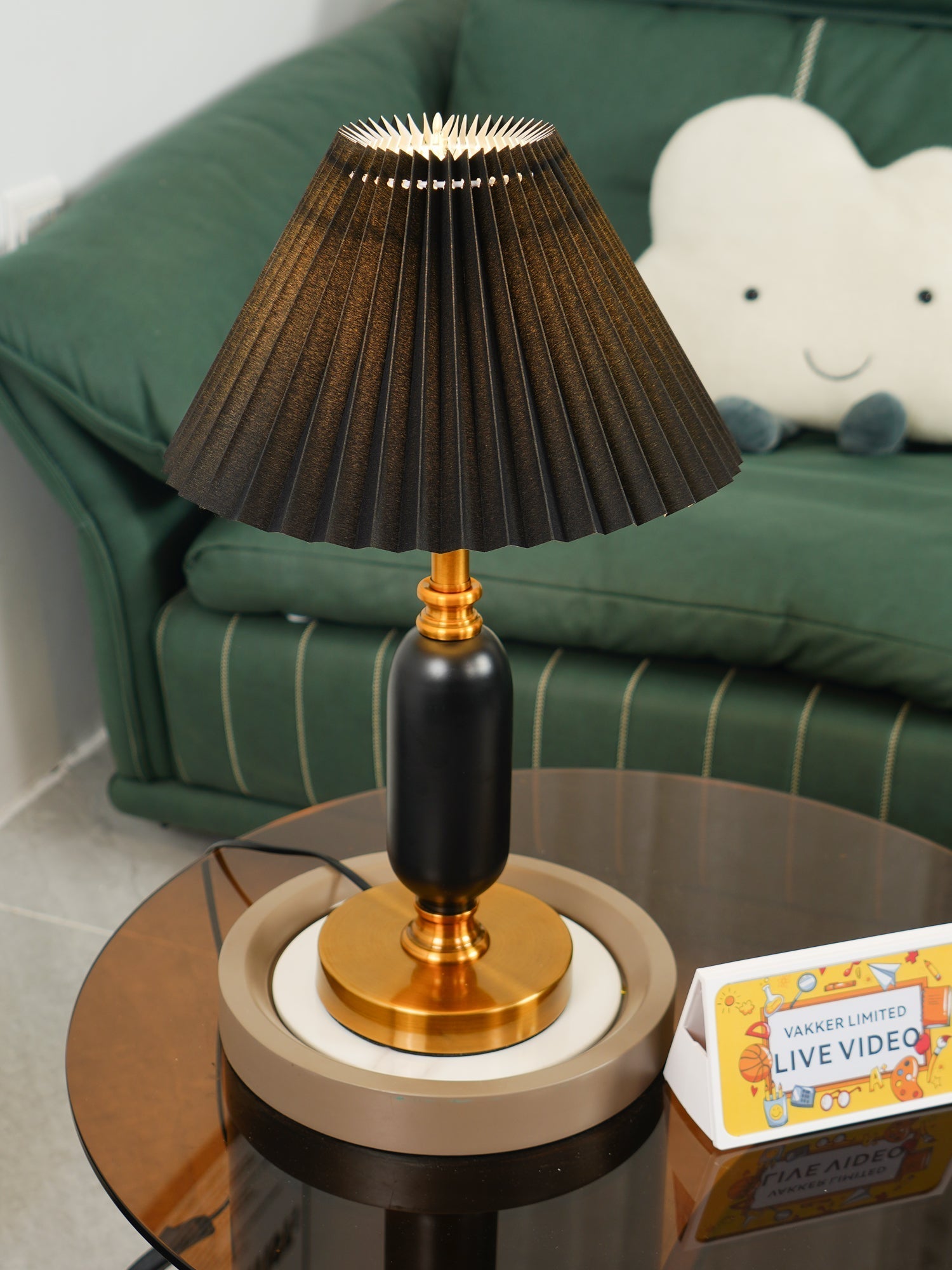 Aurmarila Fabric Table Lamp - Letslighting