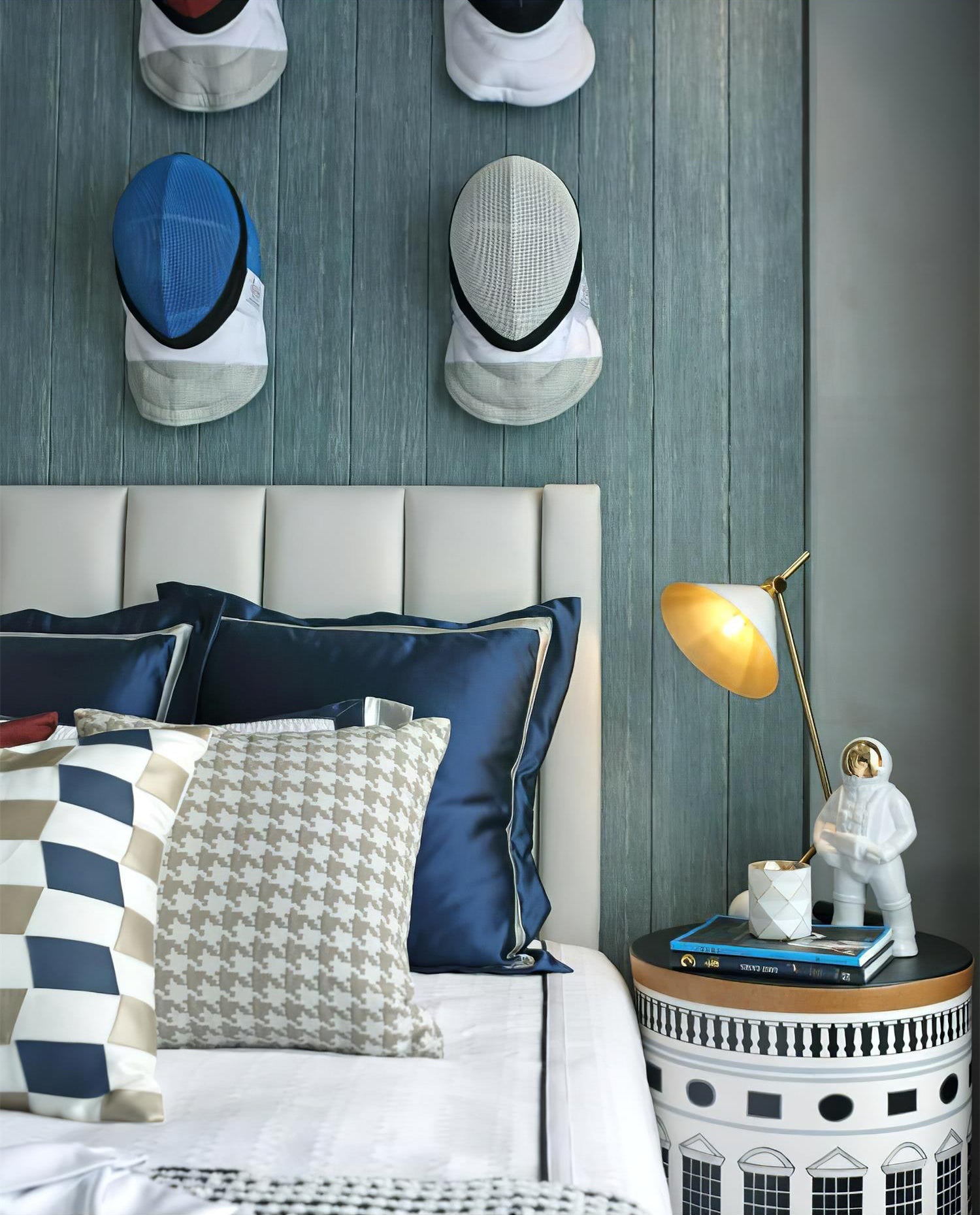 Zephyre Marble Geometric Table Lamp - Letslighting