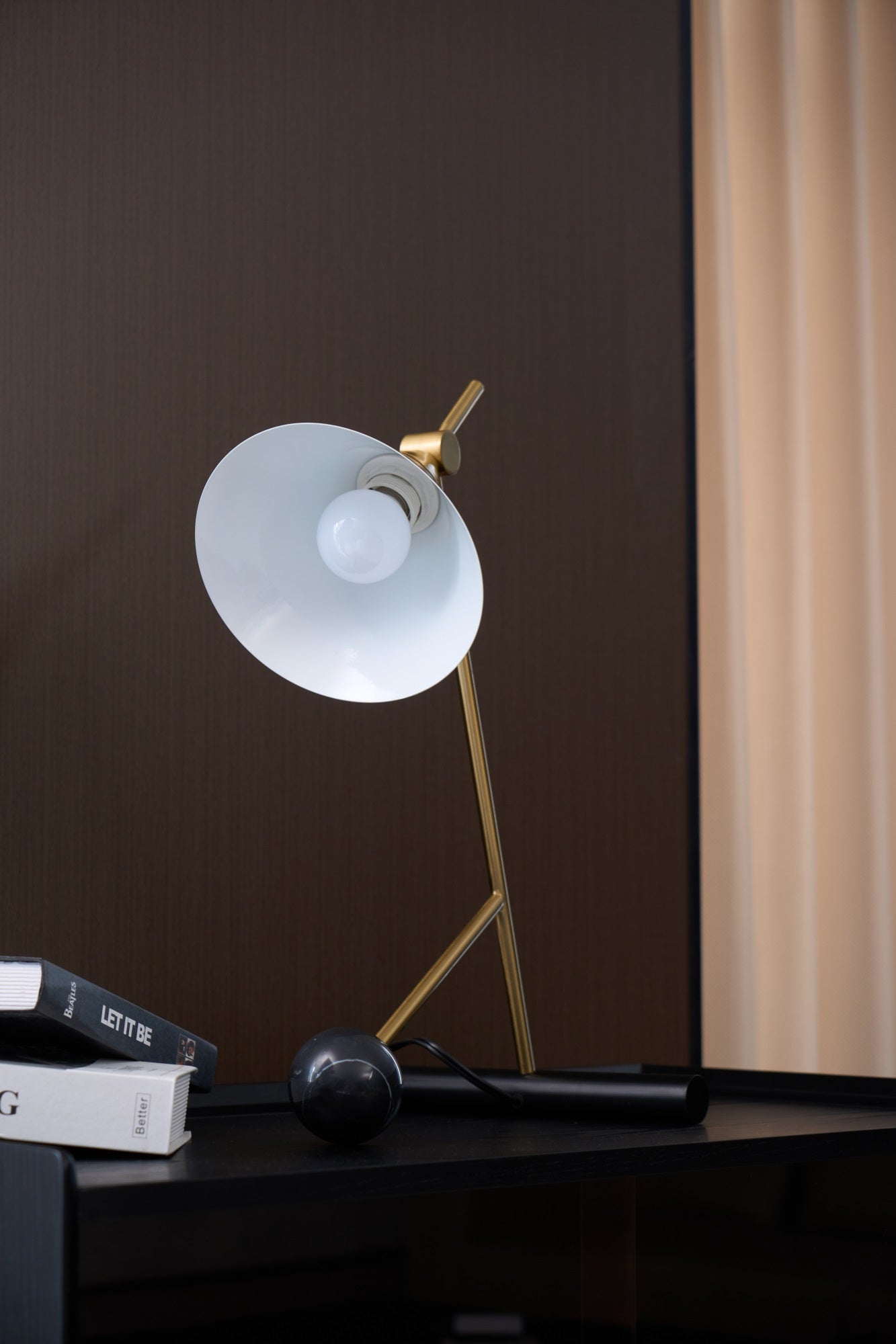 Zephyre Marble Geometric Table Lamp - Letslighting