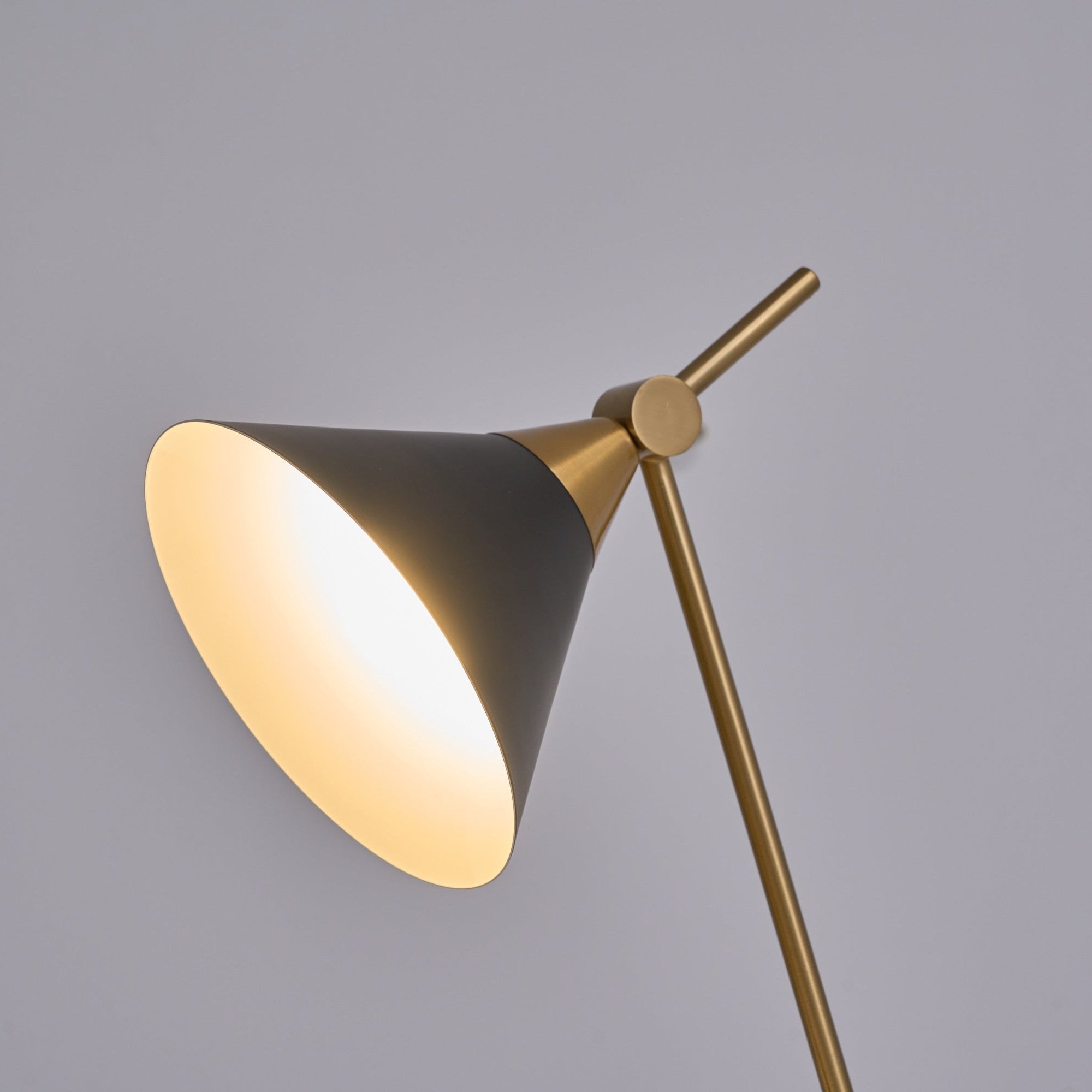 Zephyre Marble Geometric Table Lamp - Letslighting