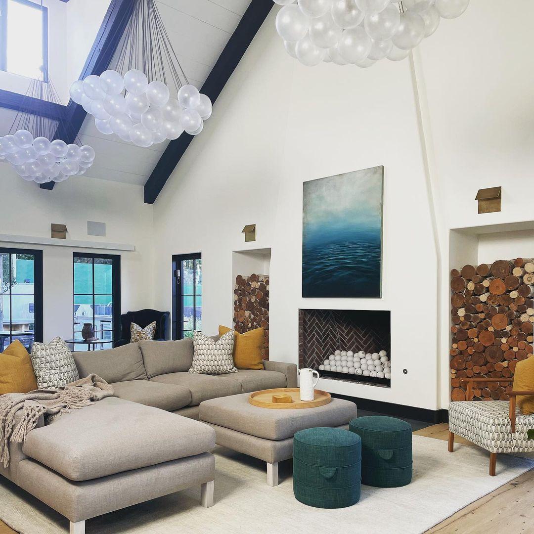 Lustra Chandelier Bubble Frosted Glass - Letslighting