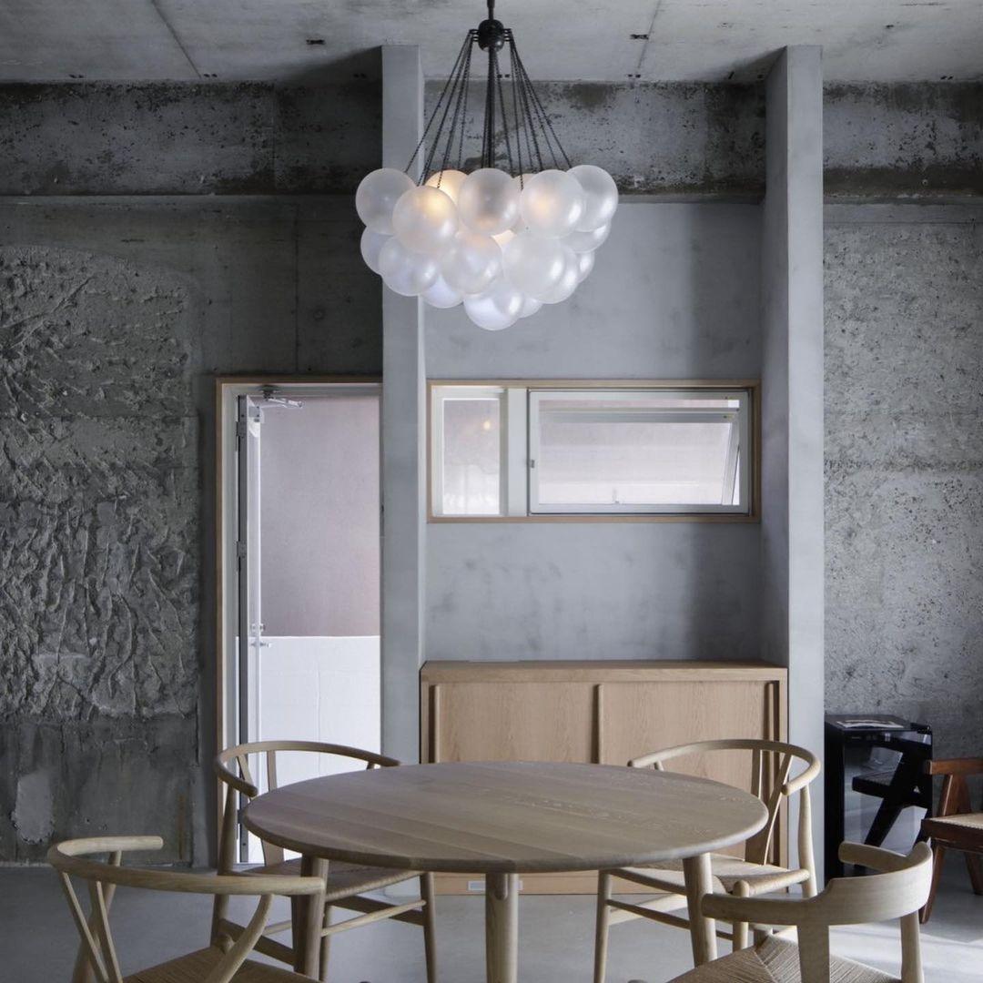Valentina Glass Globe Pendant Light Bubble