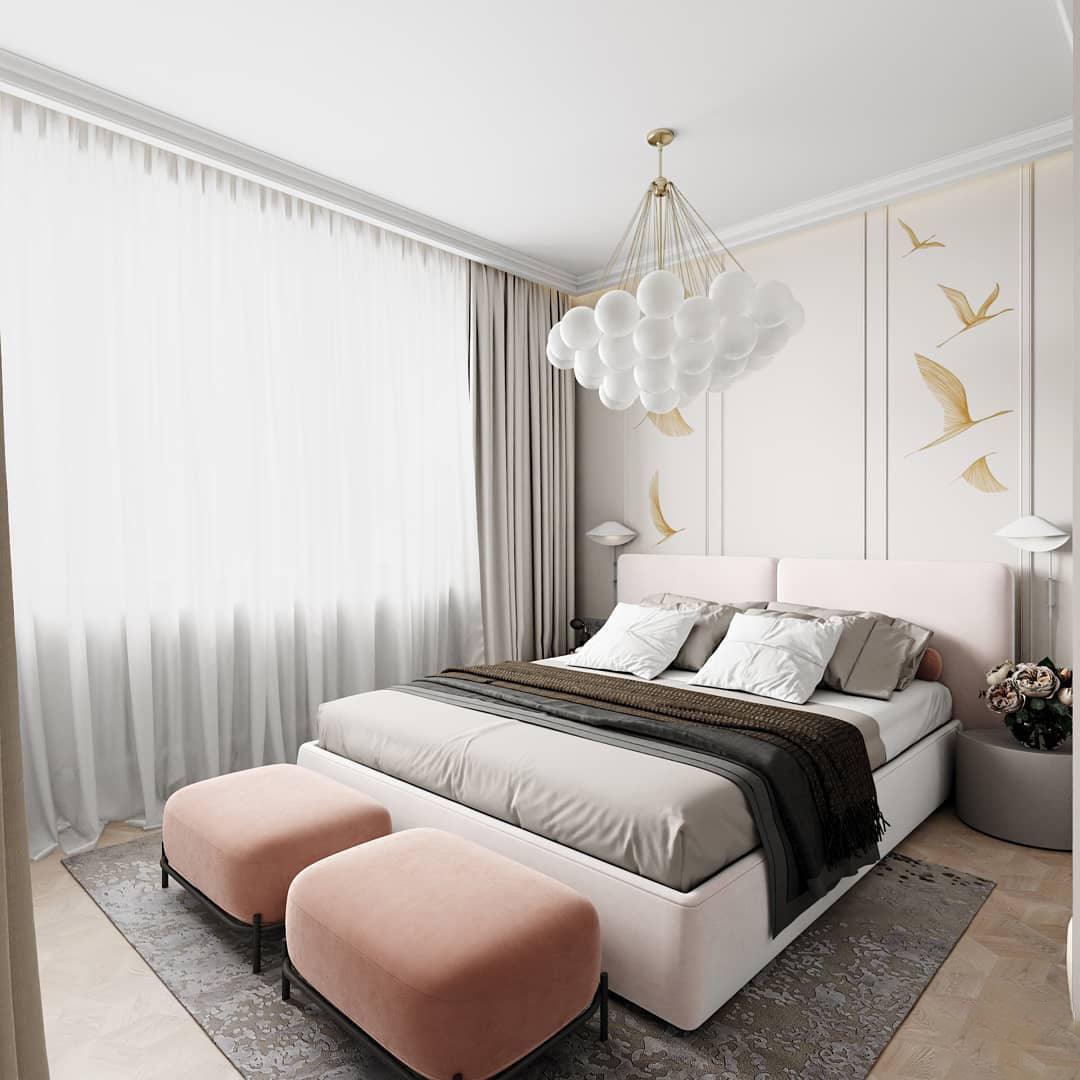 Lustra Chandelier Bubble Frosted Glass - Letslighting