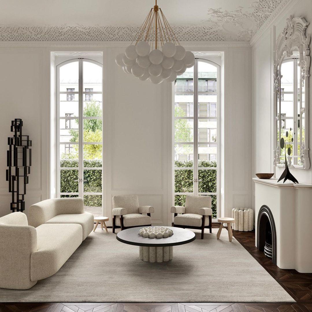 Lustra Chandelier Bubble Frosted Glass - Letslighting