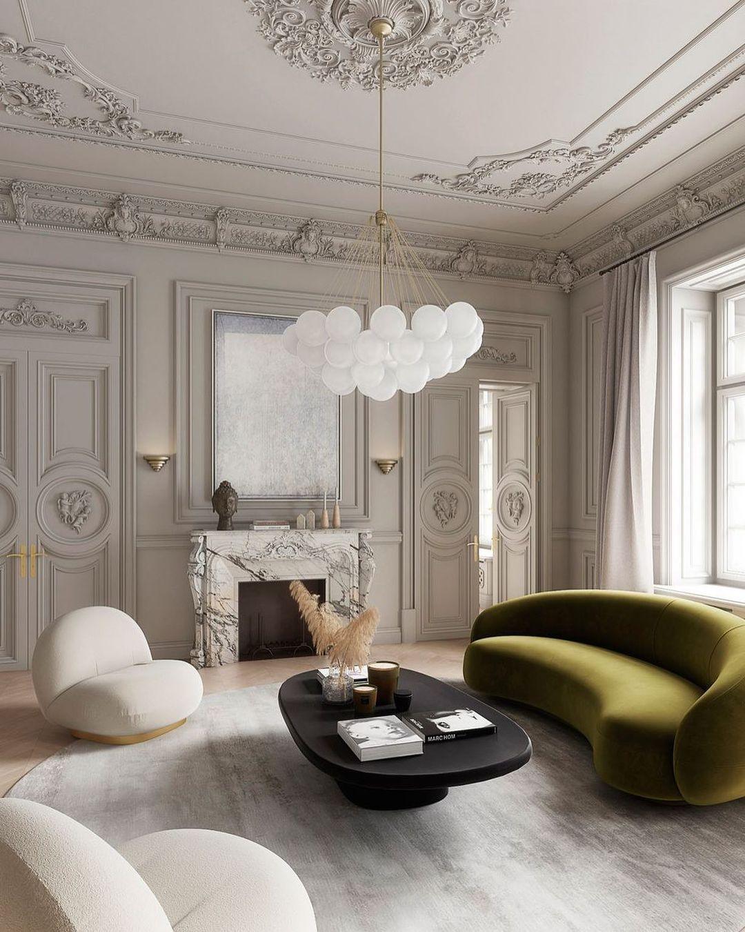 Lustra Chandelier Bubble Frosted Glass - Letslighting