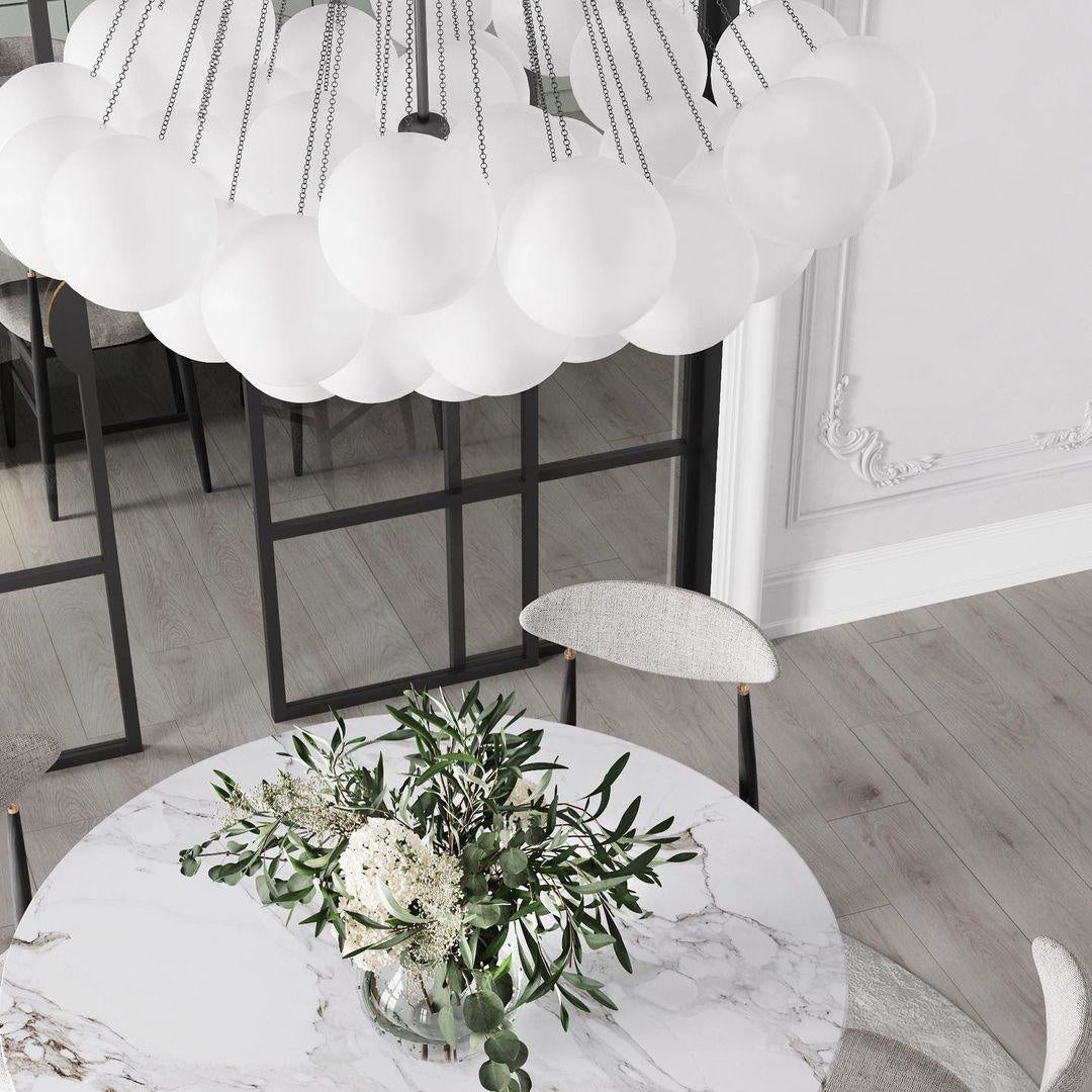 Valentina Glass Globe Pendant Light Bubble