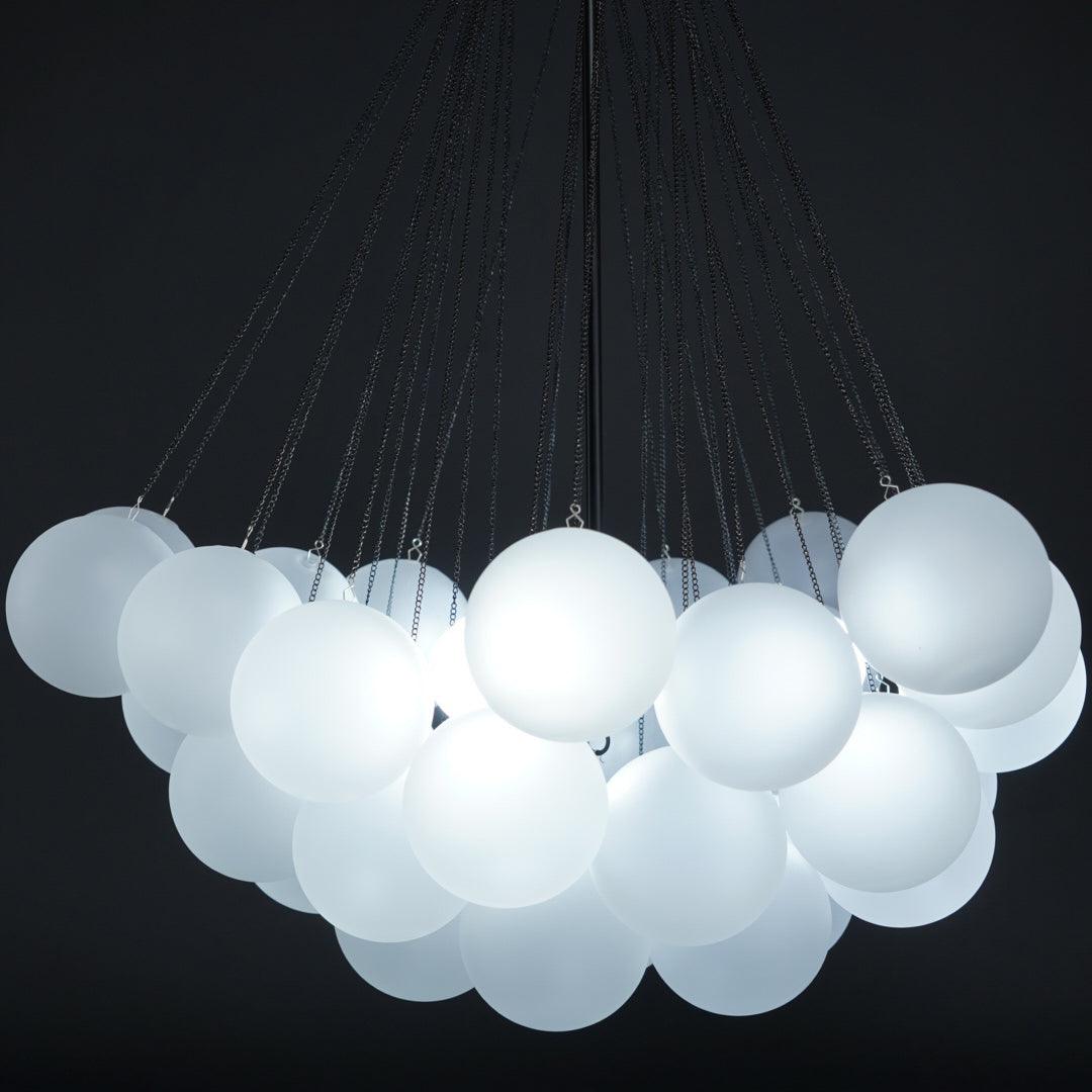Lustra Chandelier Bubble Frosted Glass - Letslighting