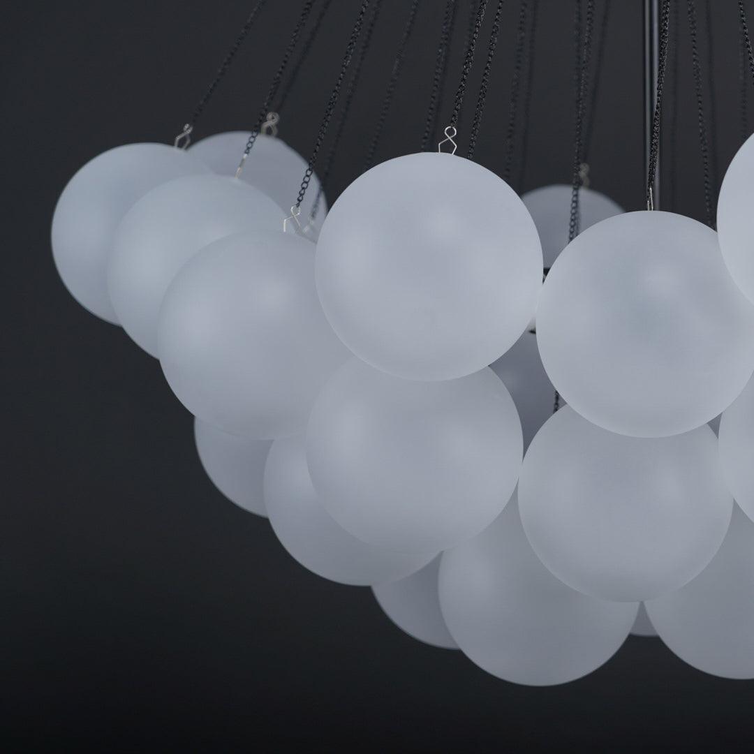 Valentina Glass Globe Pendant Light Bubble