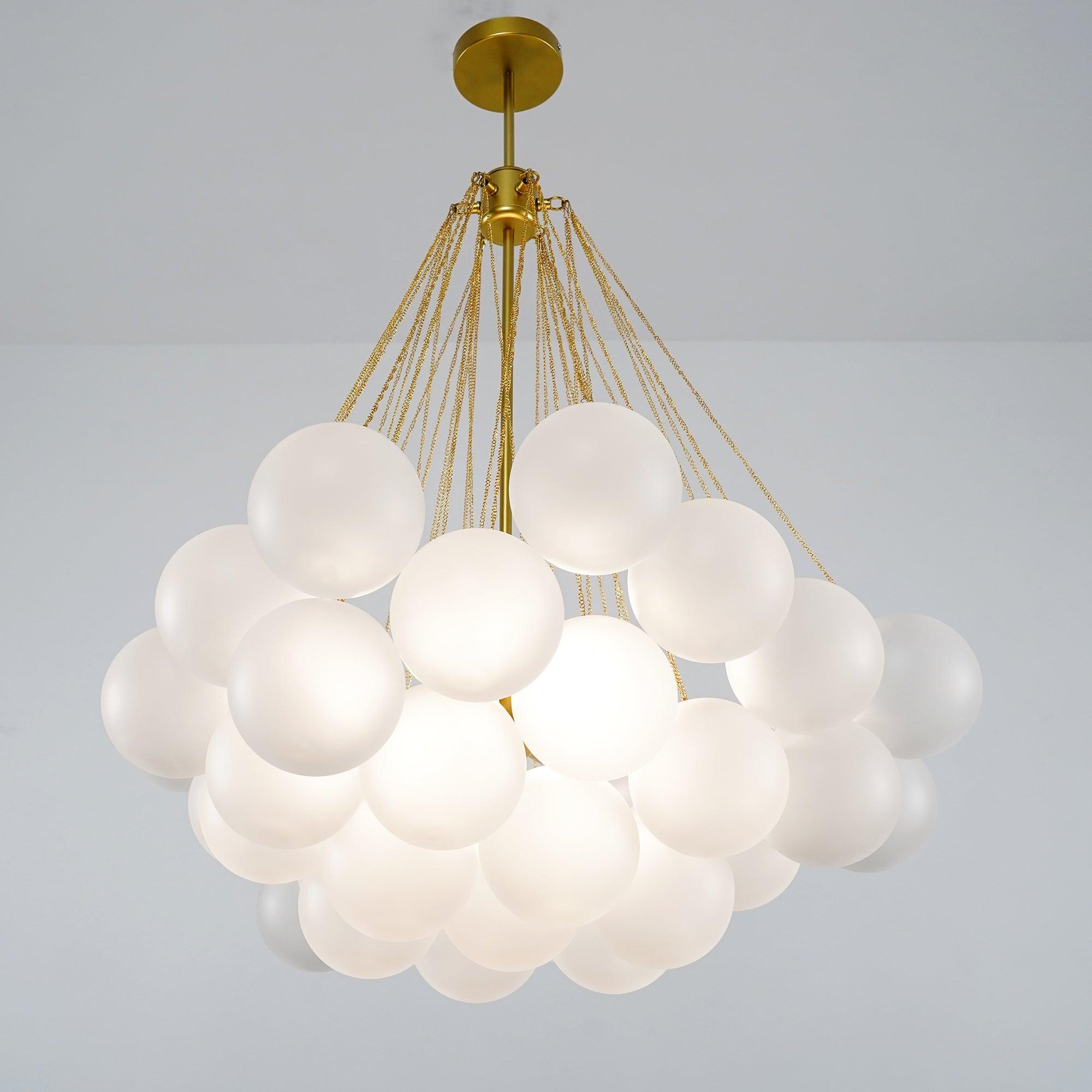 Valentina Glass Globe Pendant Light Bubble