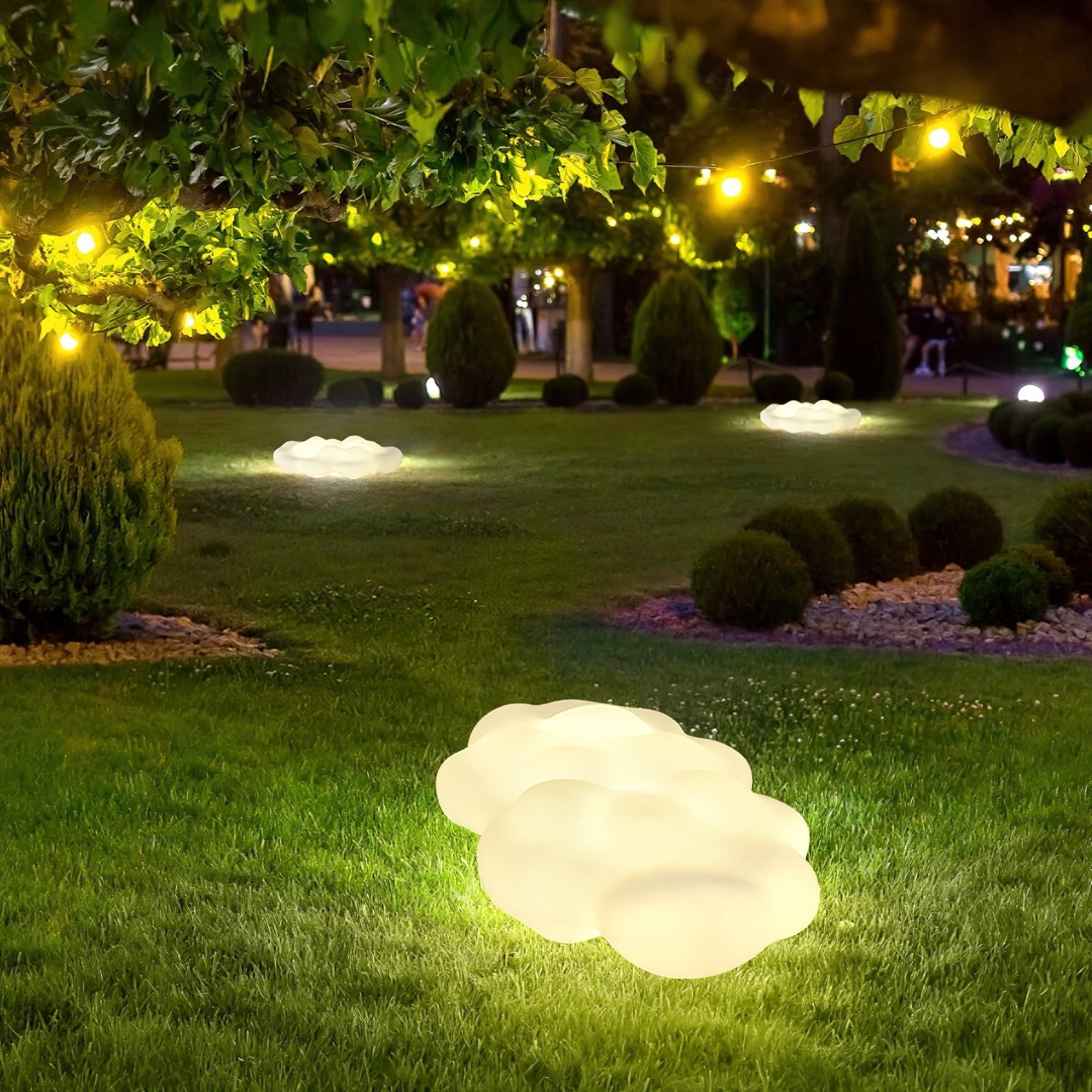 Ulphaion Elegance Cloud Outdoor Floor Light - Letslighting