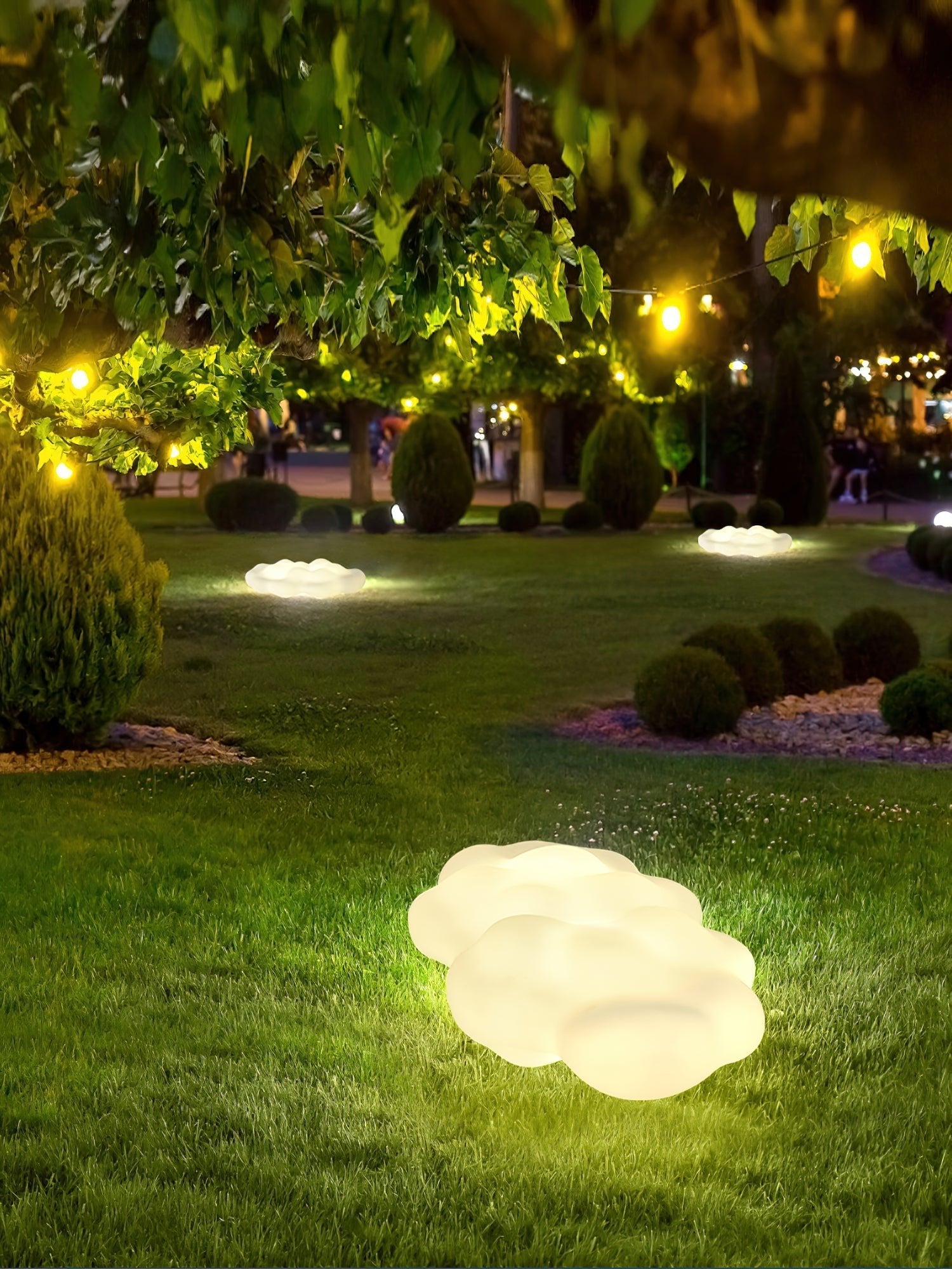 Ulphaion Elegance Cloud Outdoor Floor Light - Letslighting