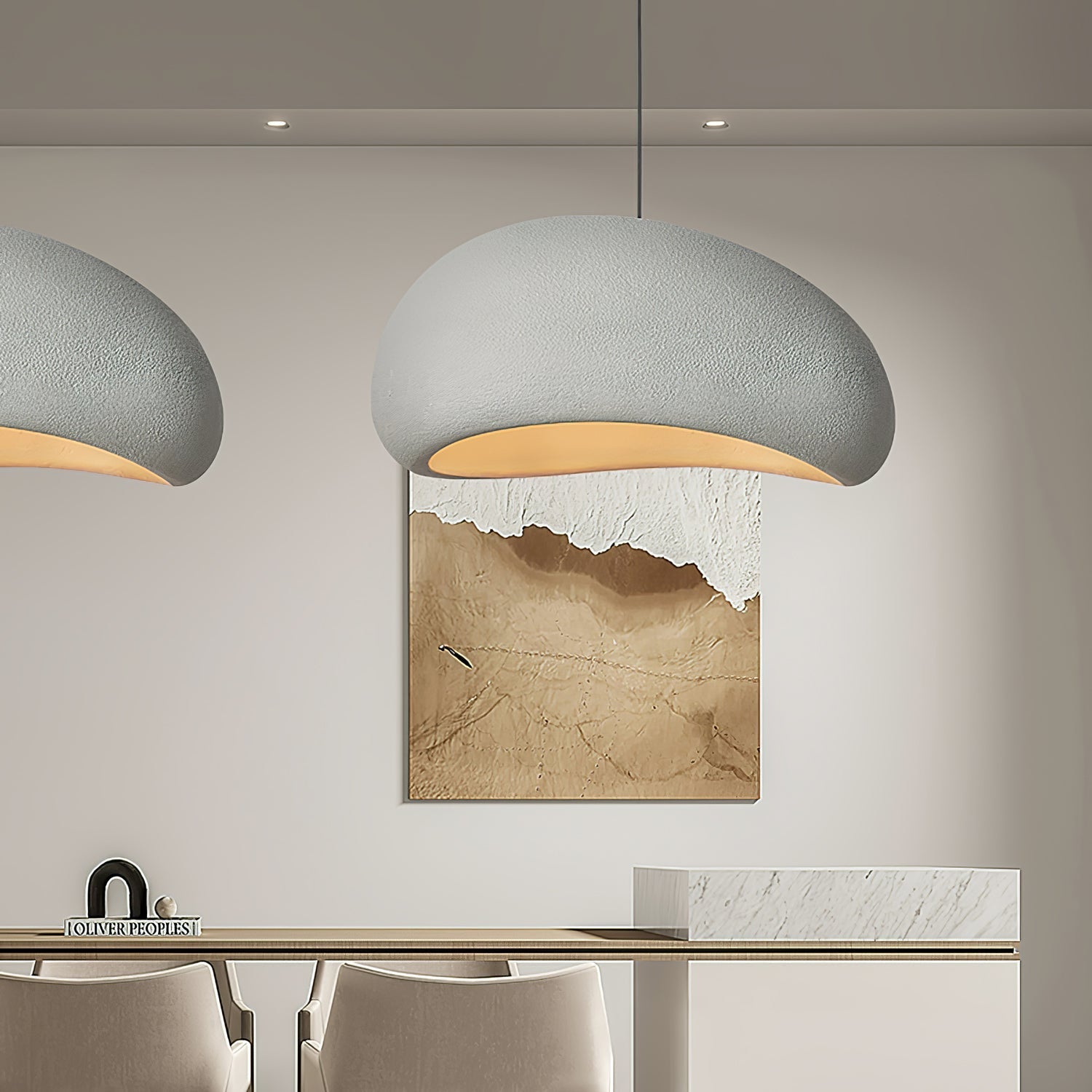 Ivinan Minimalist Cloud Style B Pendant Light - Letslighting