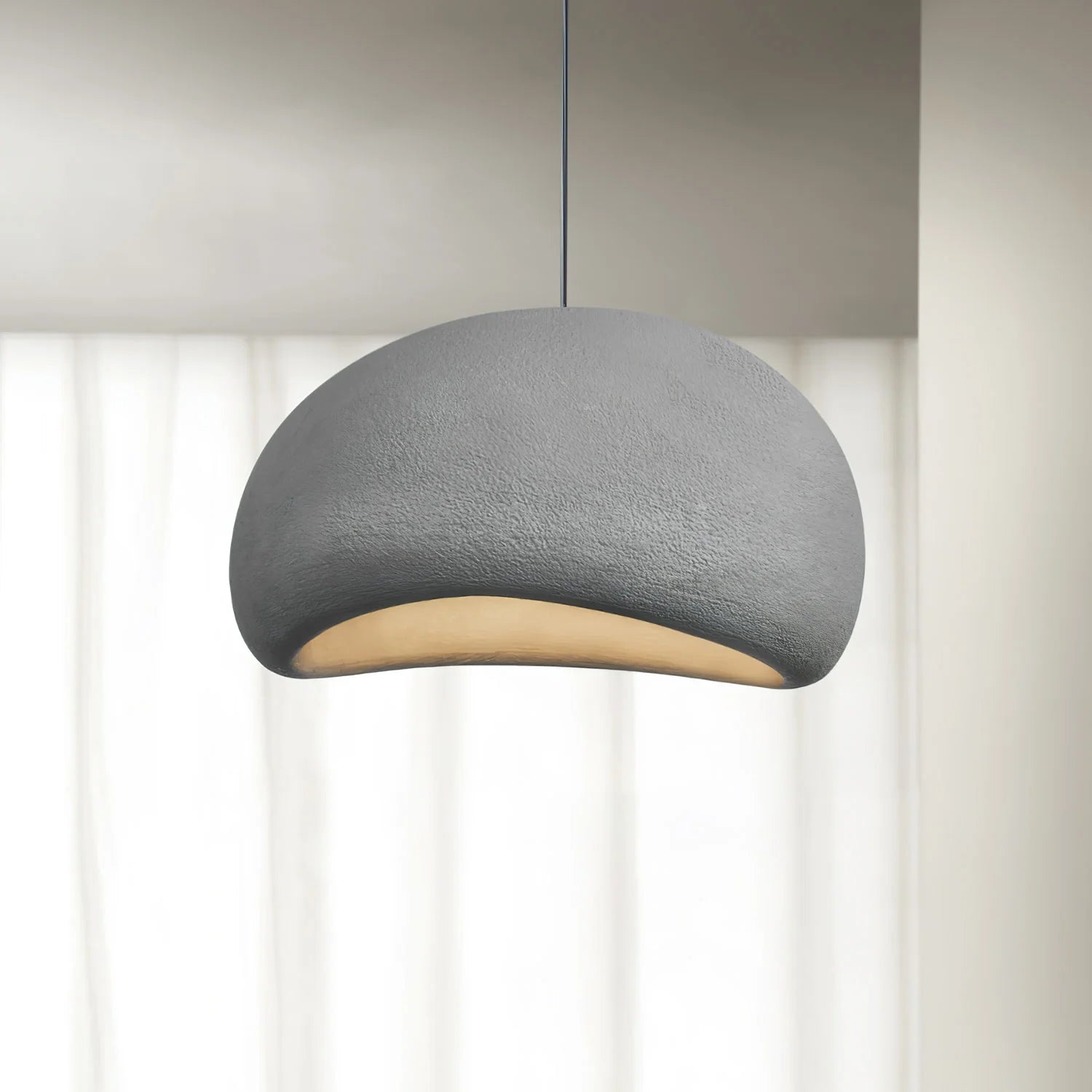 Aria Wabi-Sabi Spherical Cloud Pendant Light