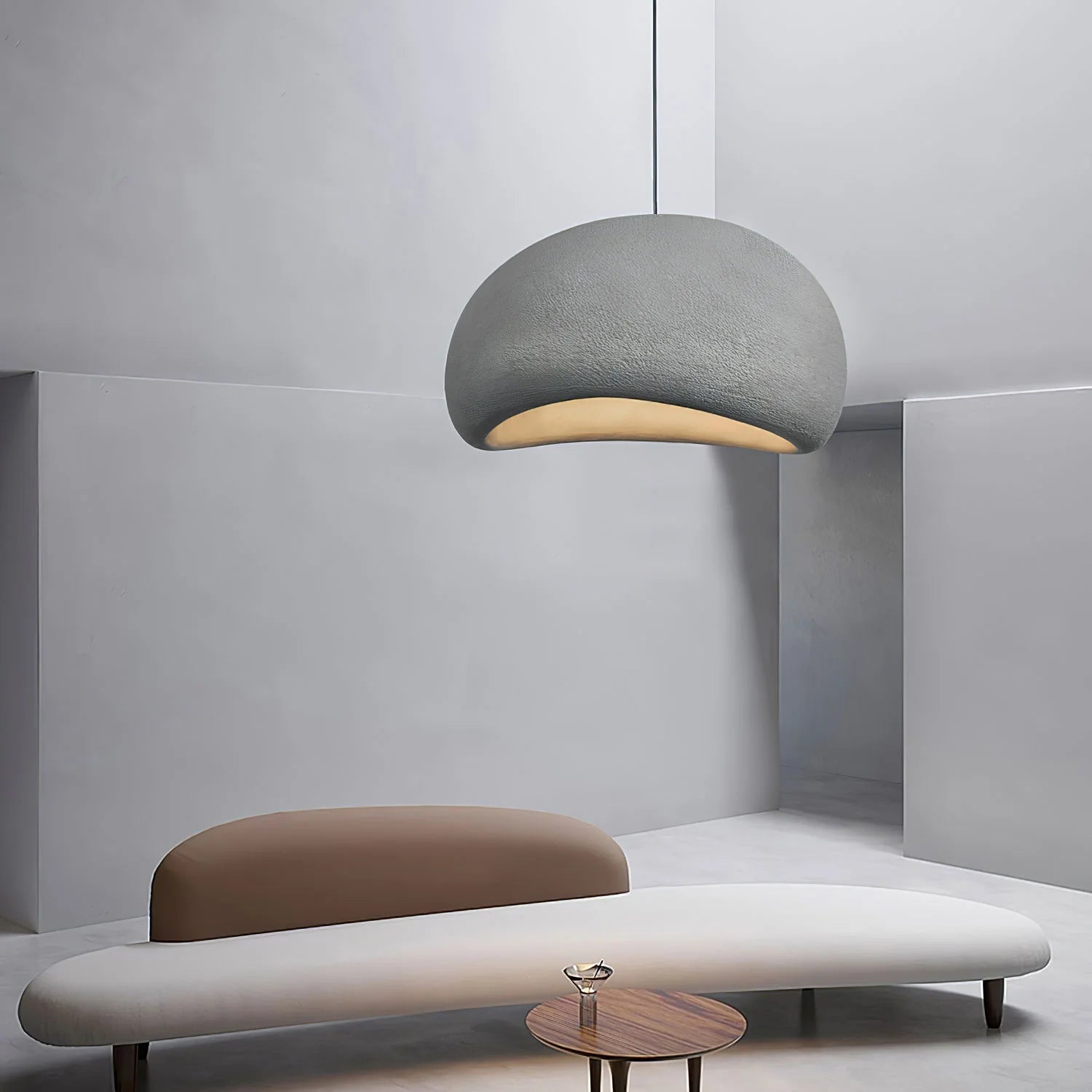 Aria Wabi-Sabi Spherical Cloud Pendant Light