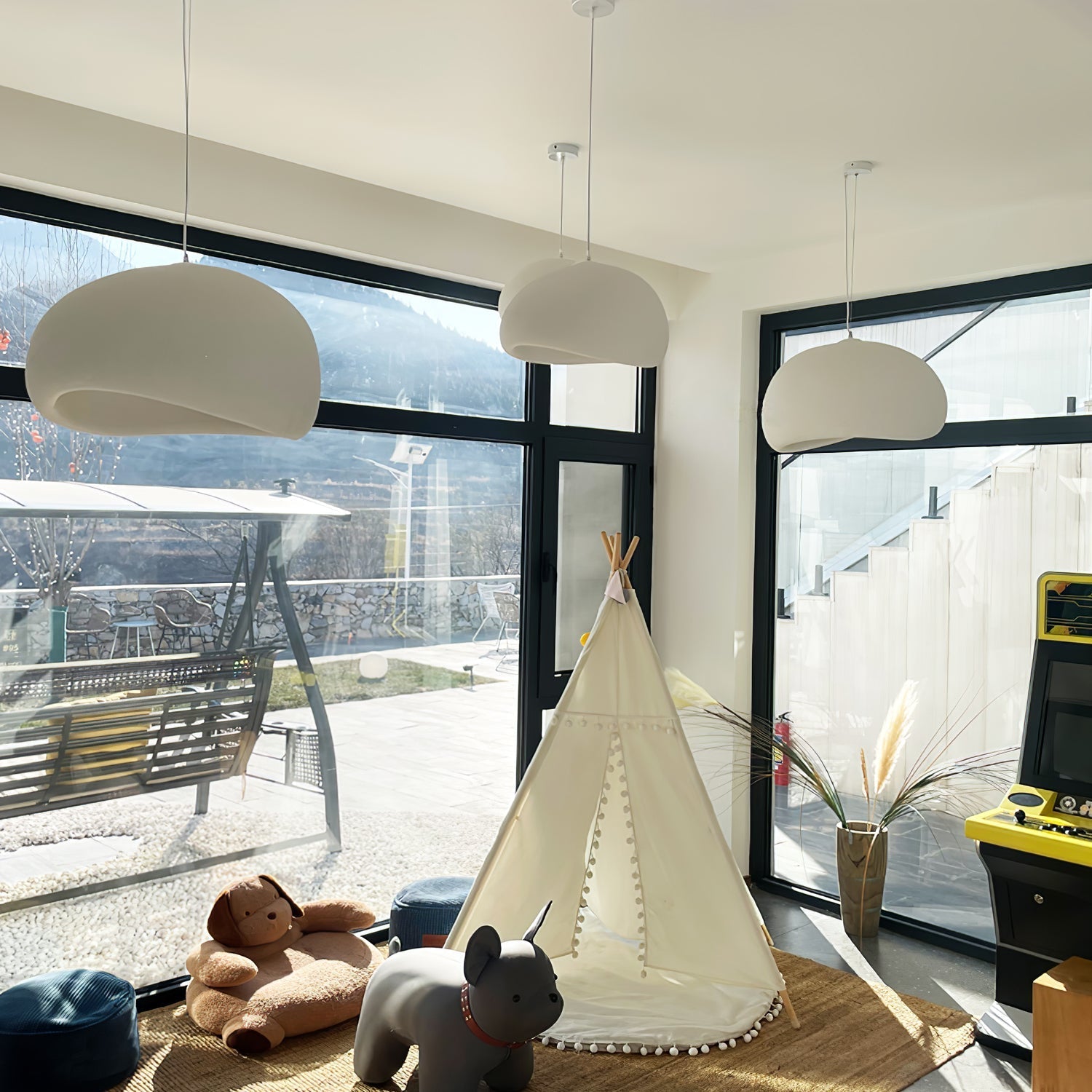 Ivinan Minimalist Cloud Style B Pendant Light - Letslighting