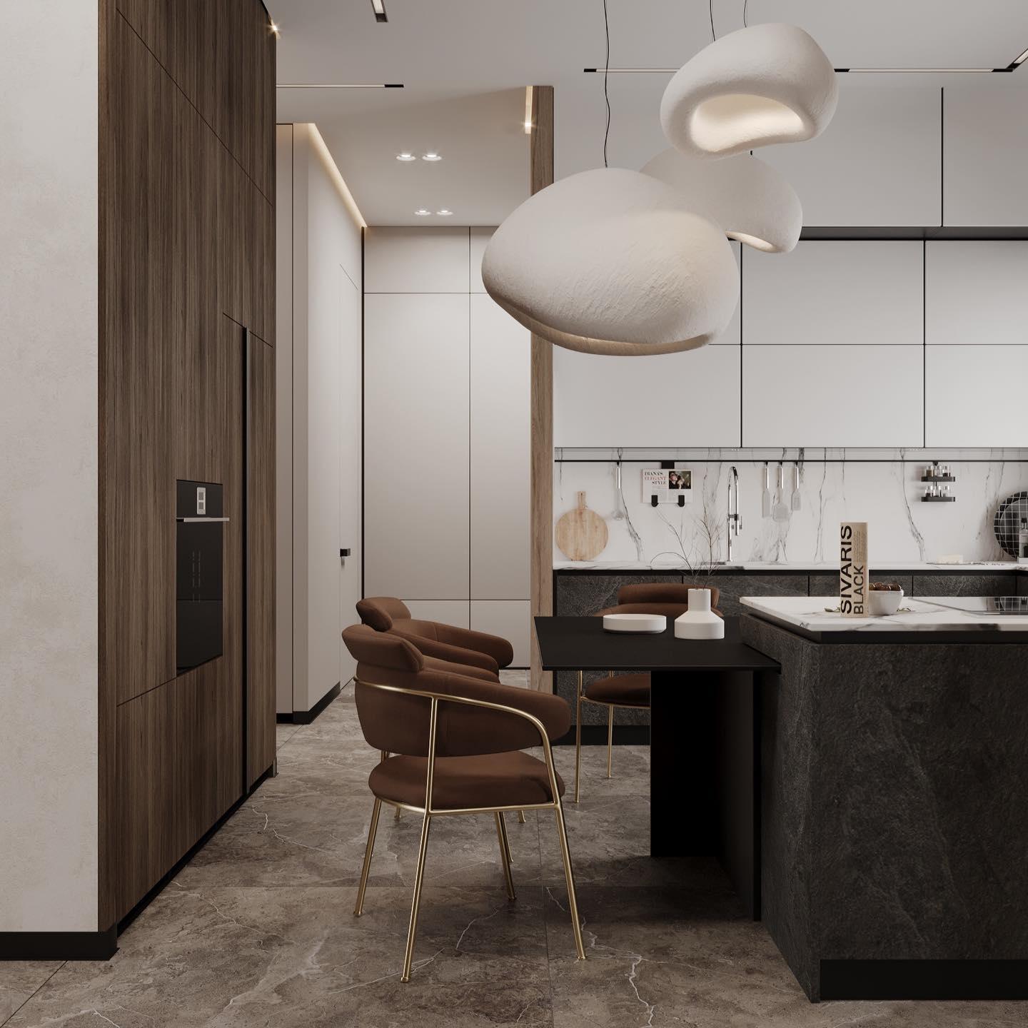 Solara Pendant Lamp Plaster Half Dome Plug In Wabi Sabi - Letslighting