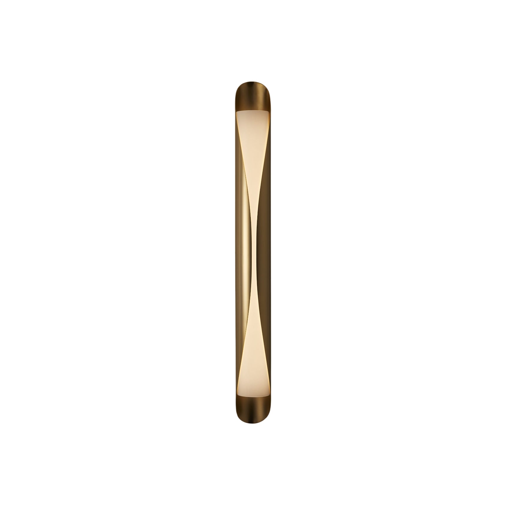 Jolt Modern Minimalist Copper Acrylic Wall Lamp - Letslighting