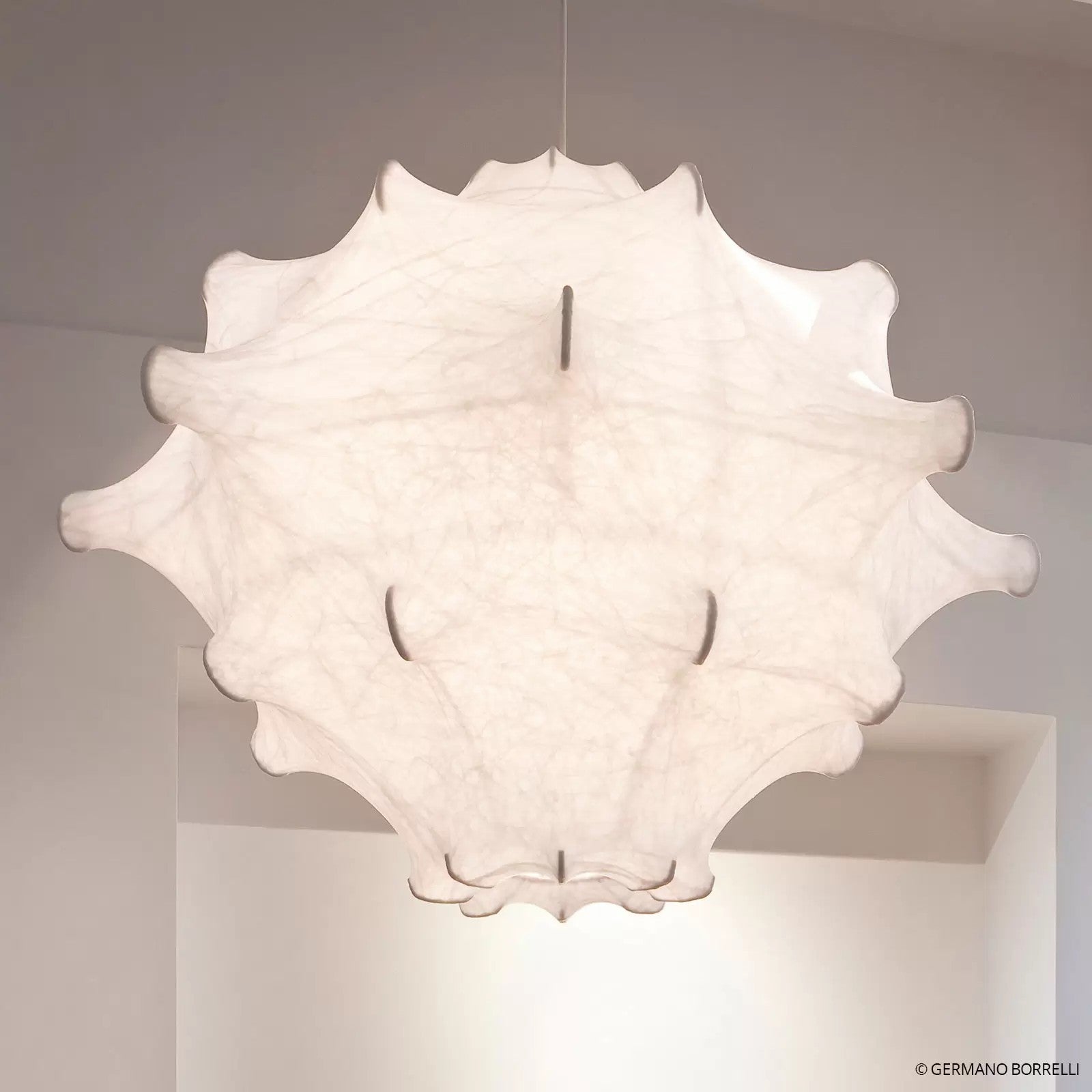 Lumina Contemporary Silk Pendant Lamp - Letslighting