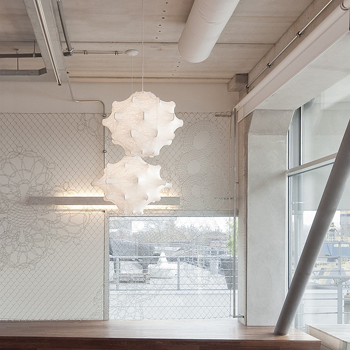 Lumina Contemporary Silk Pendant Lamp - Letslighting