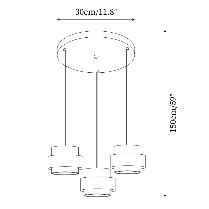 Ritta Pendant Light Travertine - Letslighting