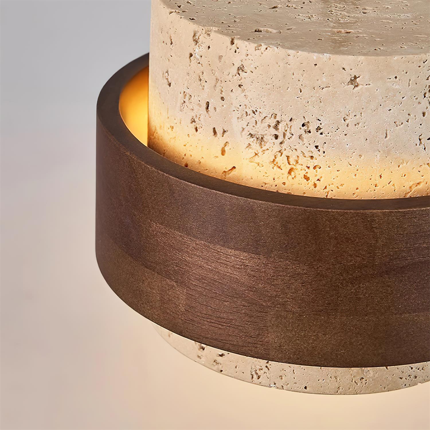 Ritta Pendant Light Travertine - Letslighting