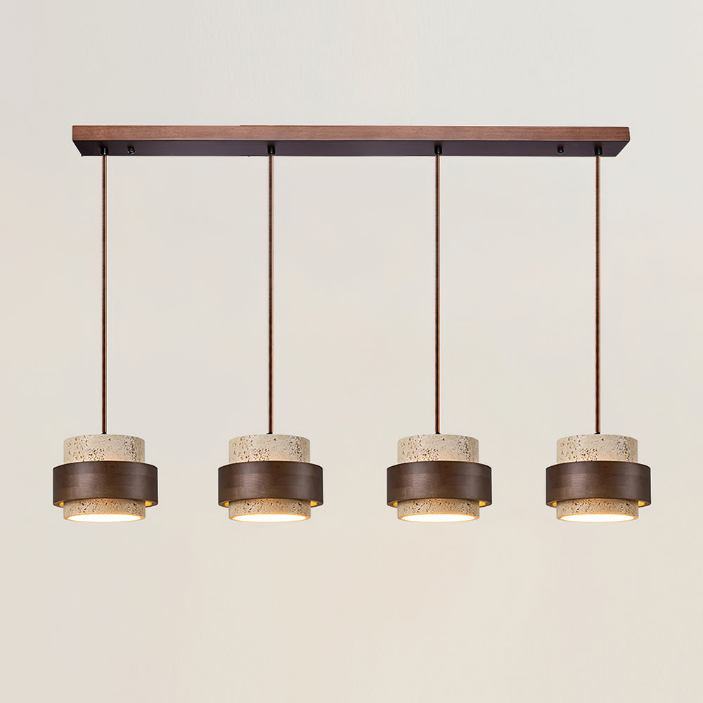 Ritta Pendant Light Travertine - Letslighting