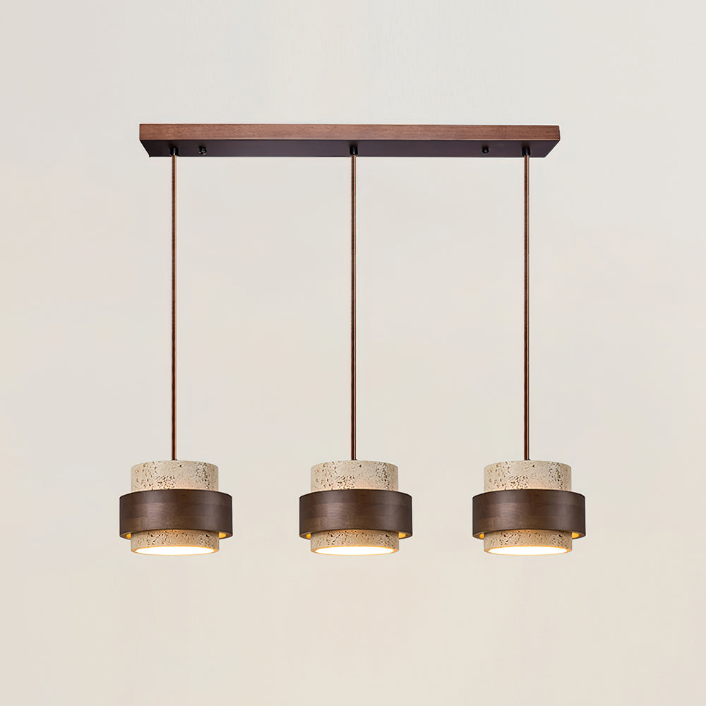 Ritta Pendant Light Travertine - Letslighting