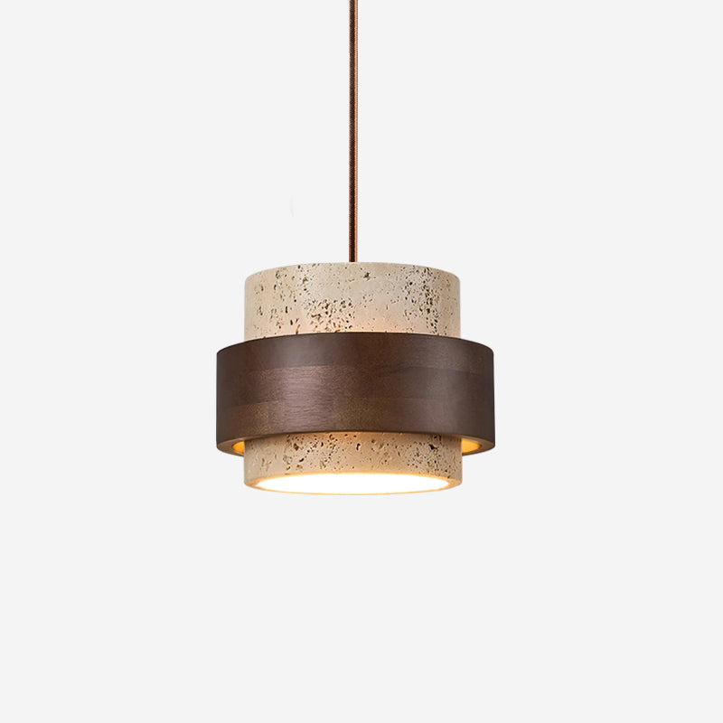 Ritta Pendant Light Travertine - Letslighting