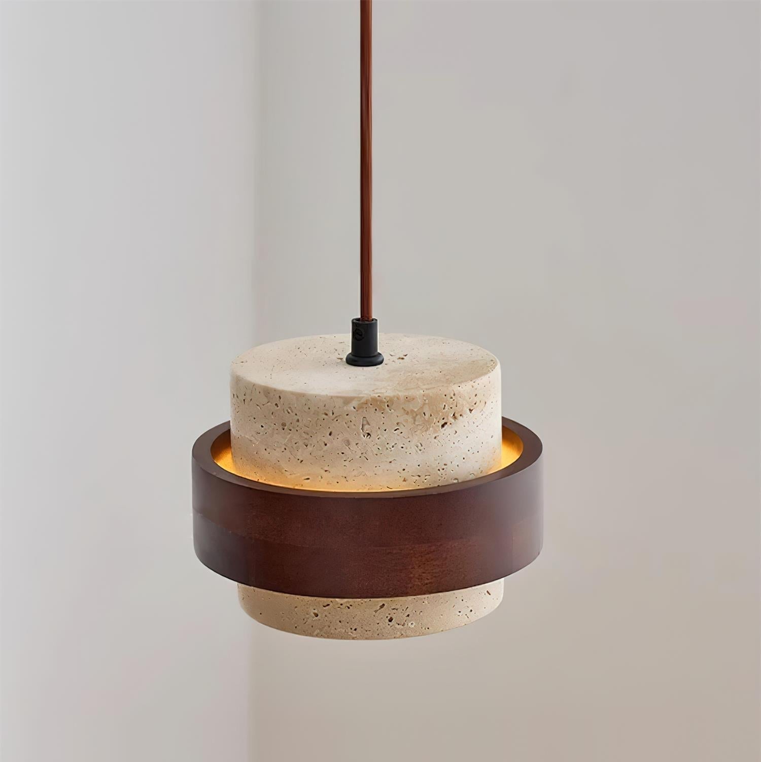 Ritta Pendant Light Travertine - Letslighting