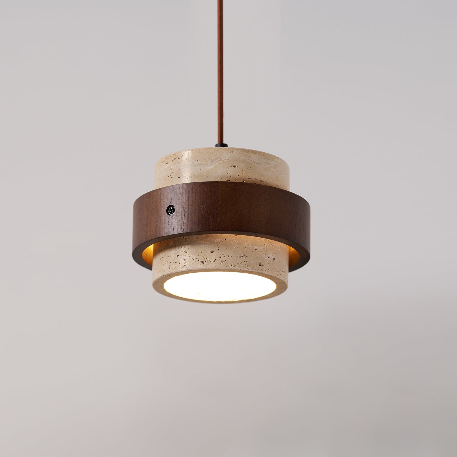 Ritta Pendant Light Travertine - Letslighting