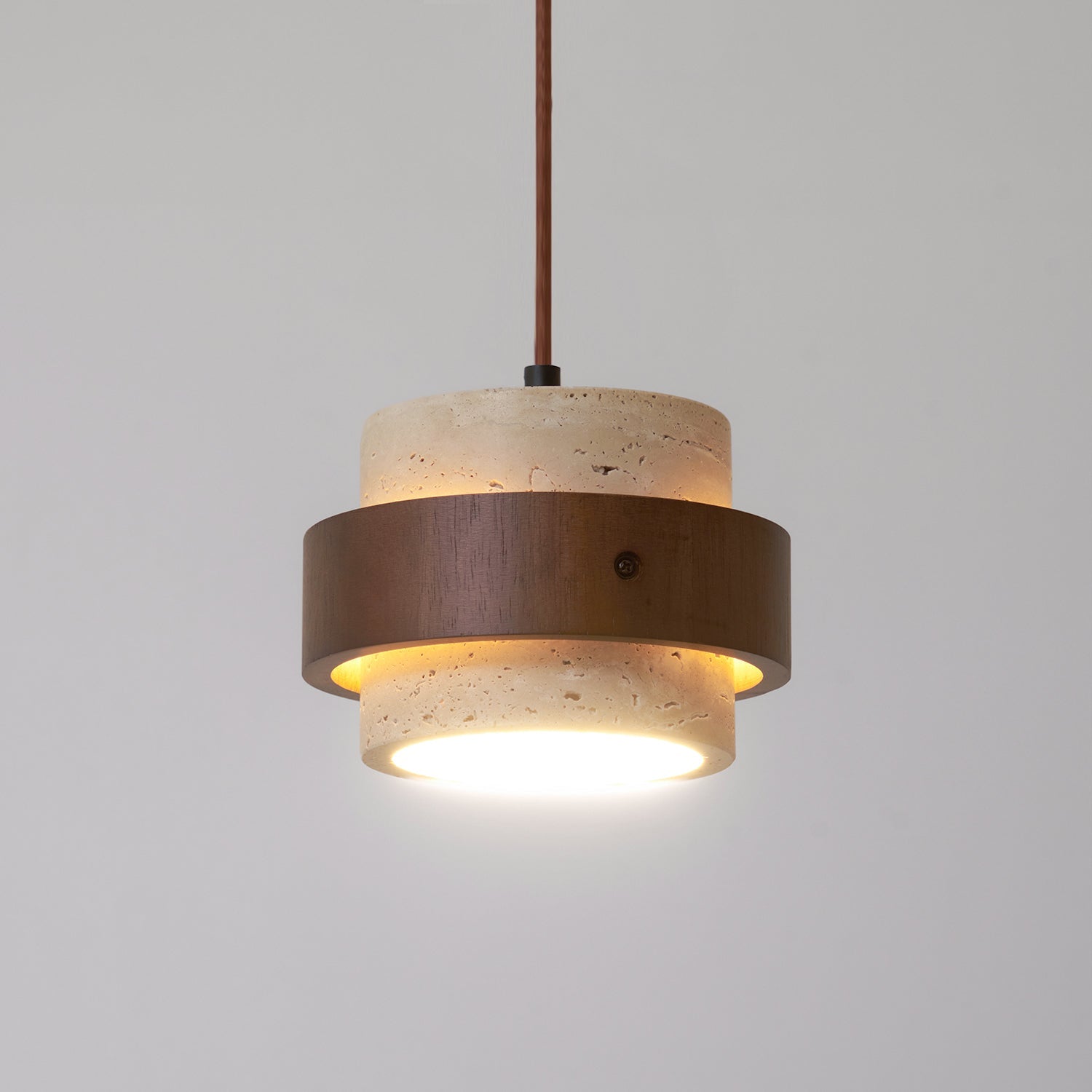 Ritta Pendant Light Travertine - Letslighting