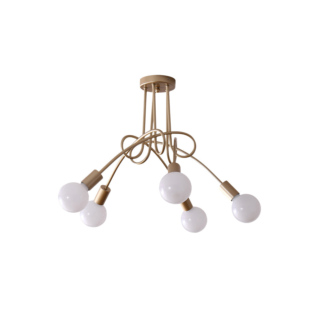 Oasis Art Unique Sputnik Glass Ceiling Lamp - Letslighting