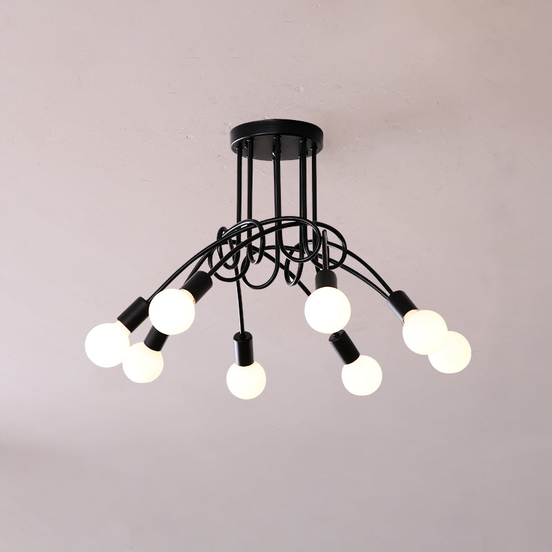 Oasis Art Unique Sputnik Glass Ceiling Lamp - Letslighting