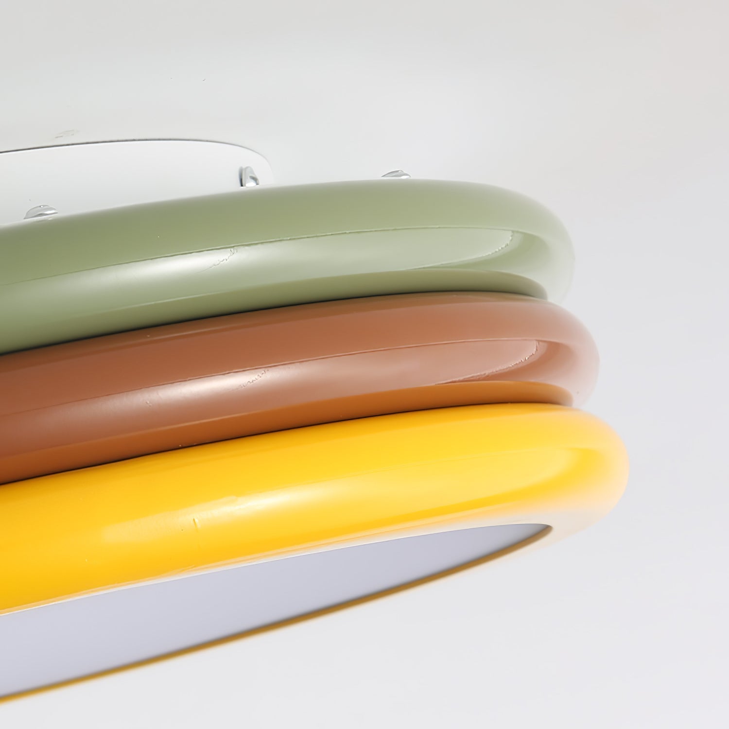 Comareth Unique Art Color Stack Ceiling Lamp - Letslighting