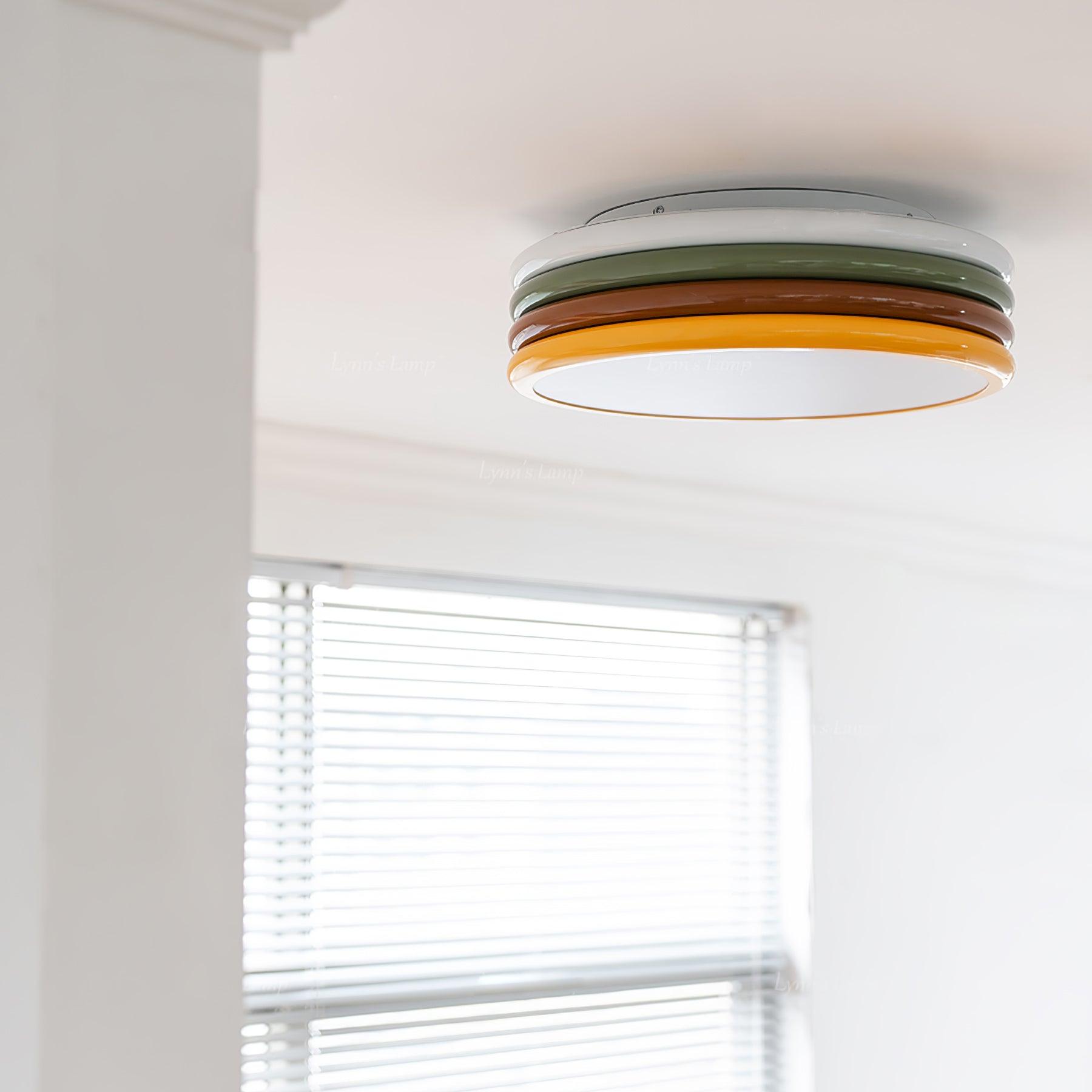 Comareth Unique Art Color Stack Ceiling Lamp - Letslighting