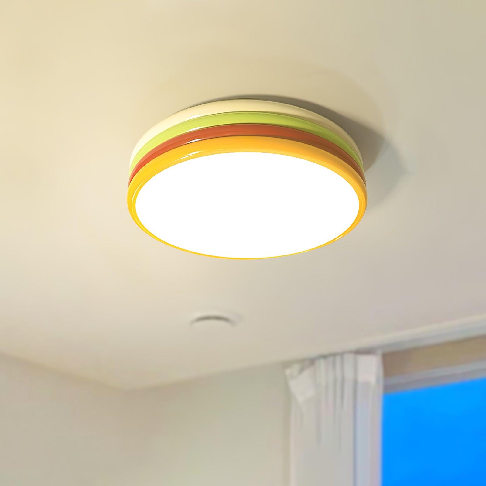 Comareth Unique Art Color Stack Ceiling Lamp - Letslighting