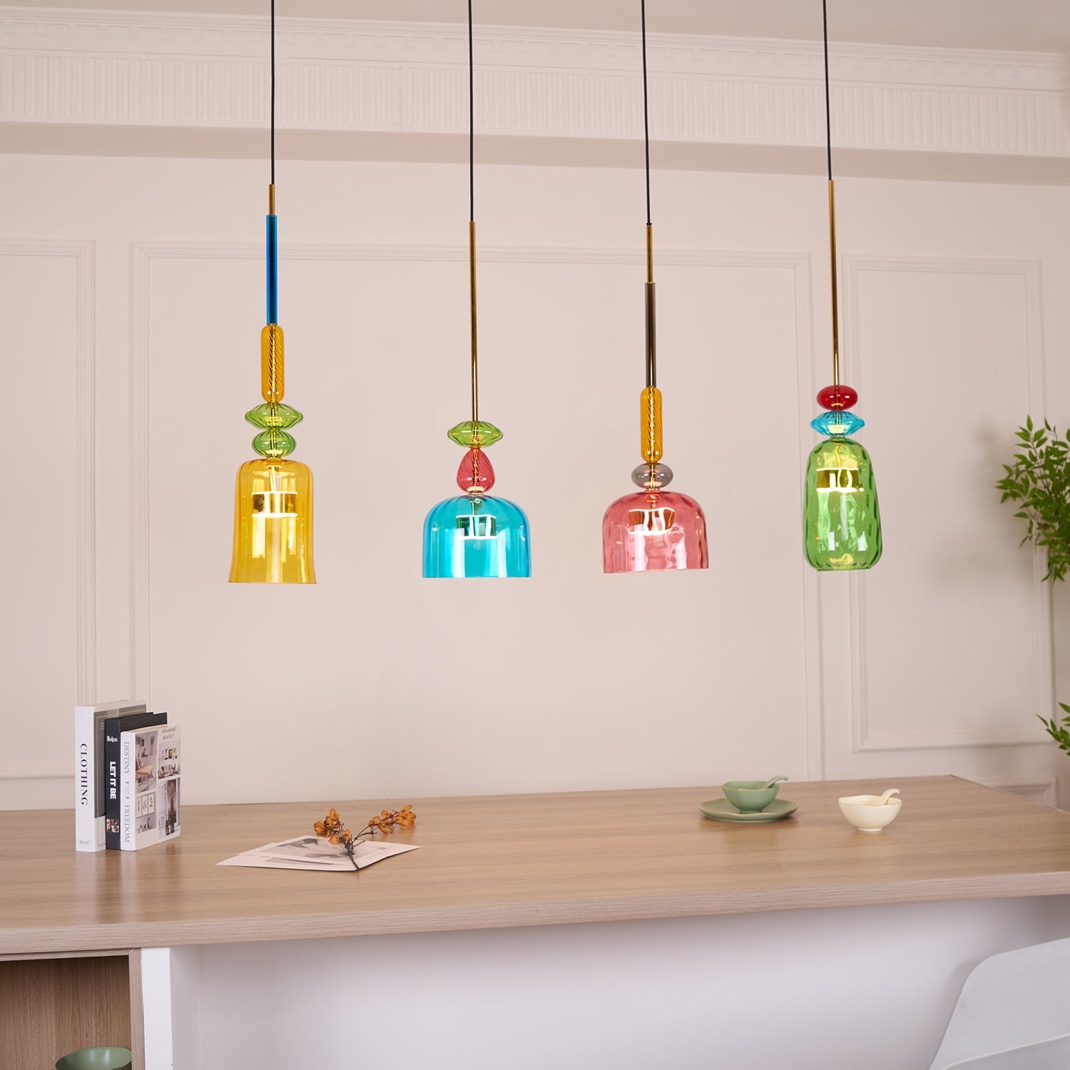 Muse Bohemian Glass Pendant Lamp - Letslighting
