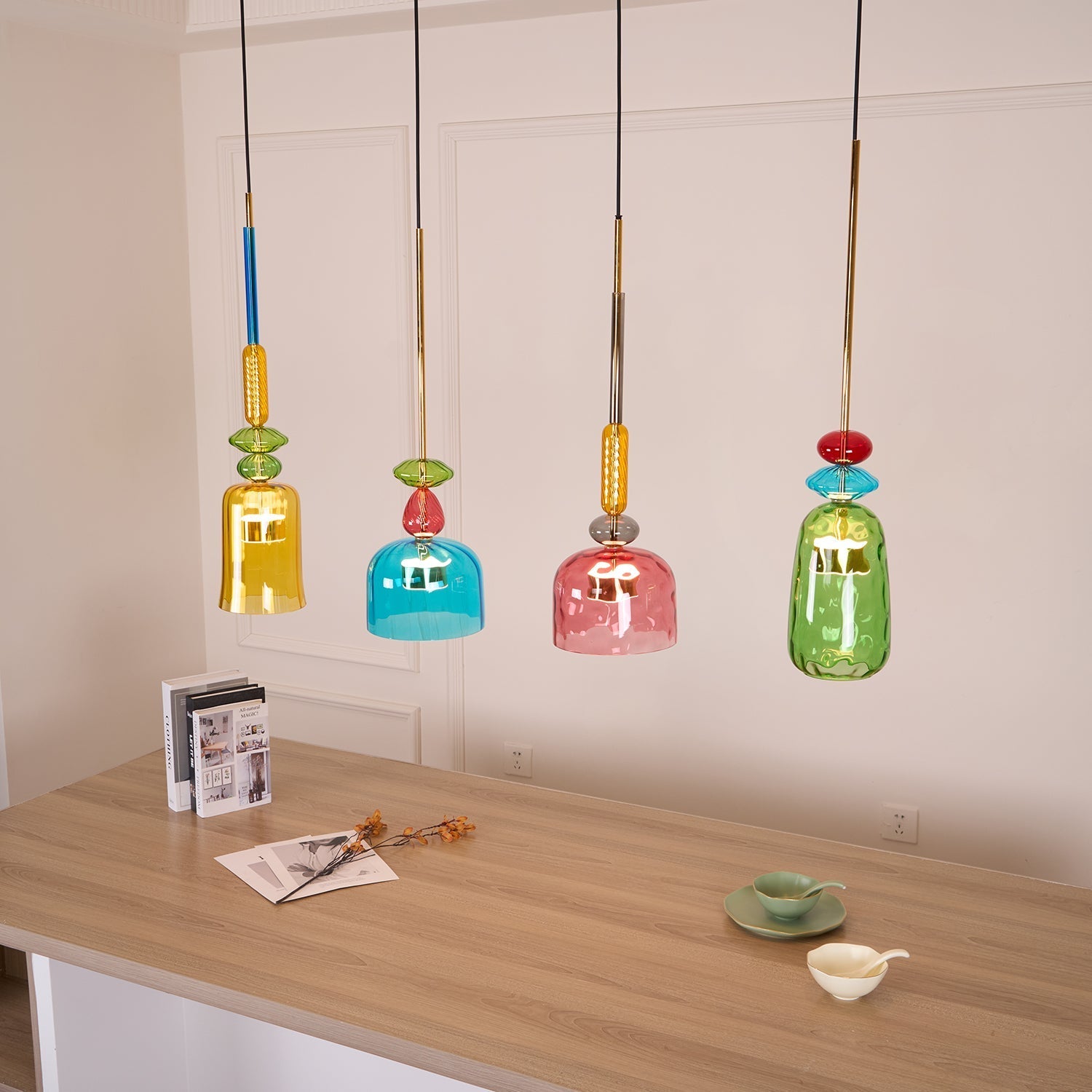 Muse Bohemian Glass Pendant Lamp - Letslighting
