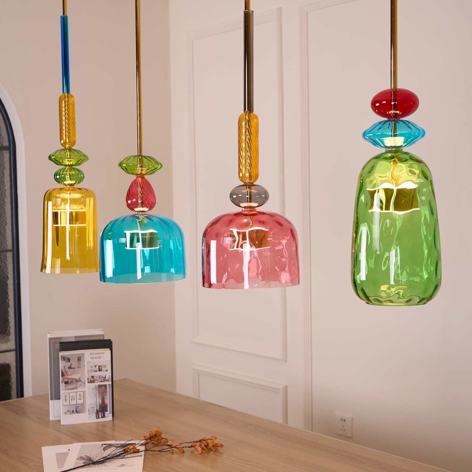 Muse Bohemian Glass Pendant Lamp - Letslighting