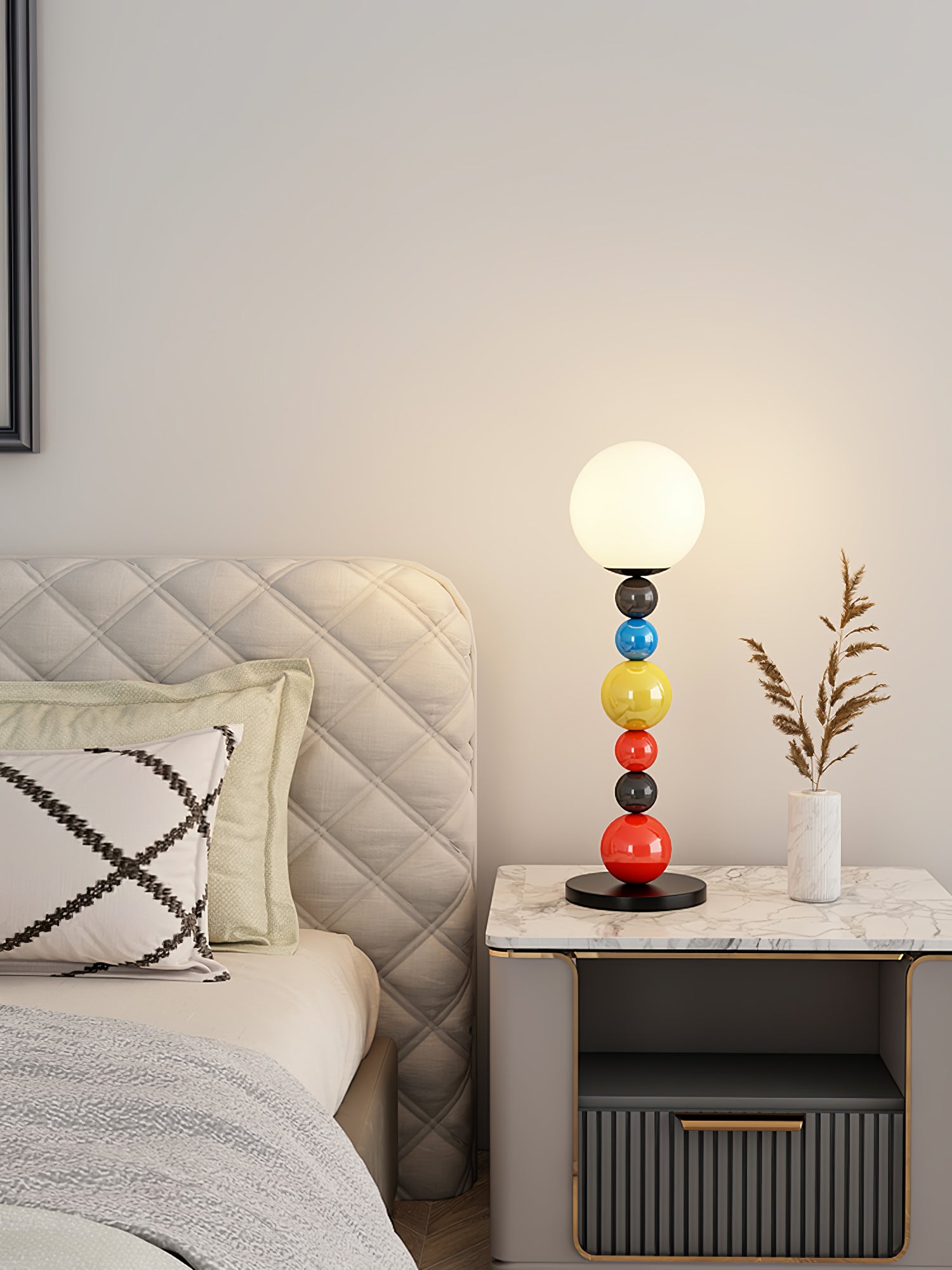 Zoriel Glass Artistic Floor Lamp - Letslighting