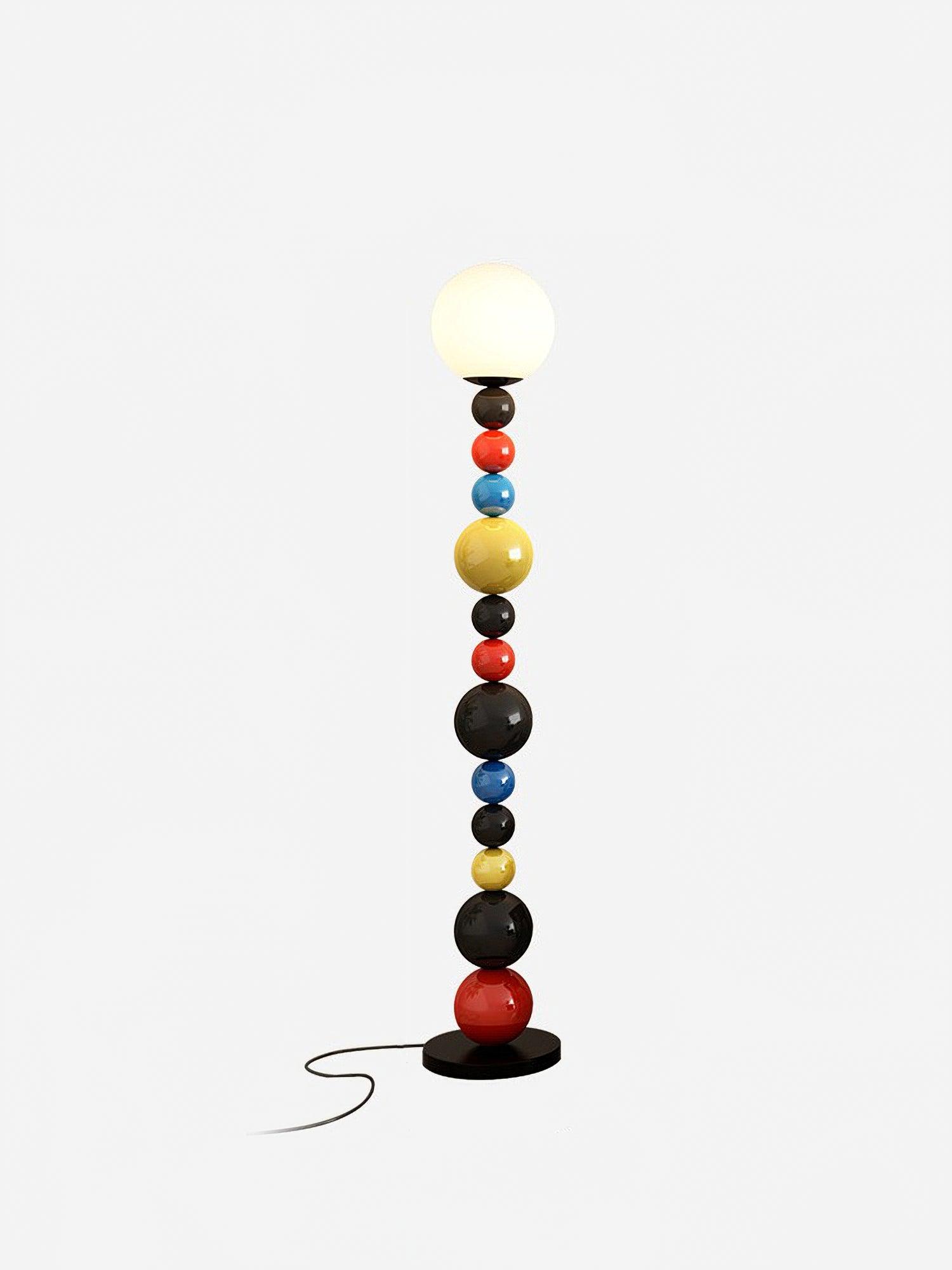 Zoriel Glass Artistic Floor Lamp - Letslighting