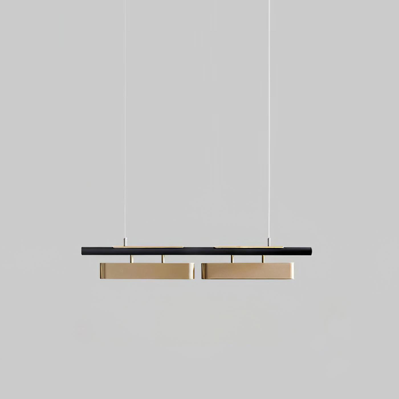 Elarain Brass Minimalist Pendant Light - Letslighting