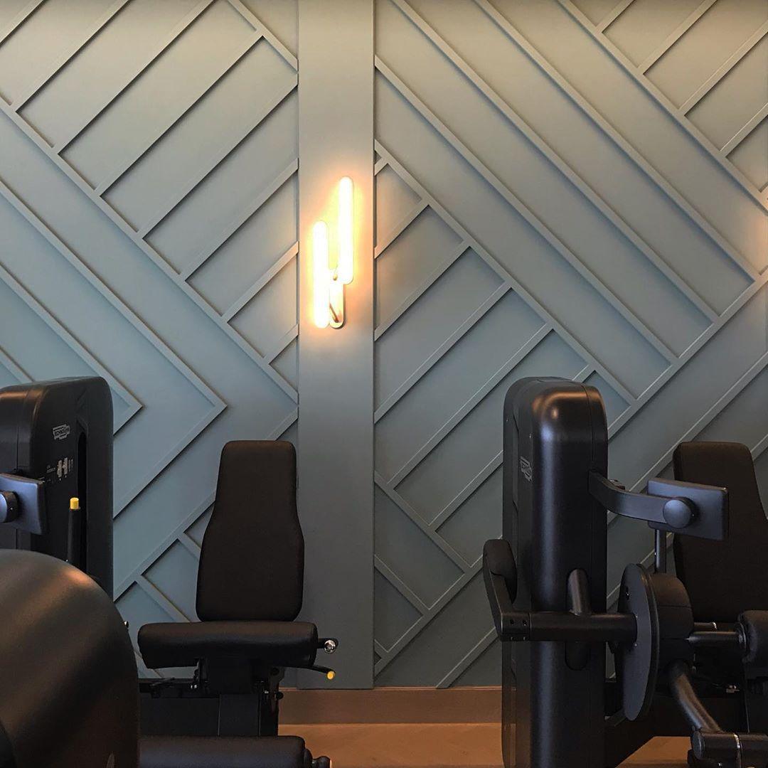 Lustra Wall Lamp Brass Slotted Grill - Letslighting