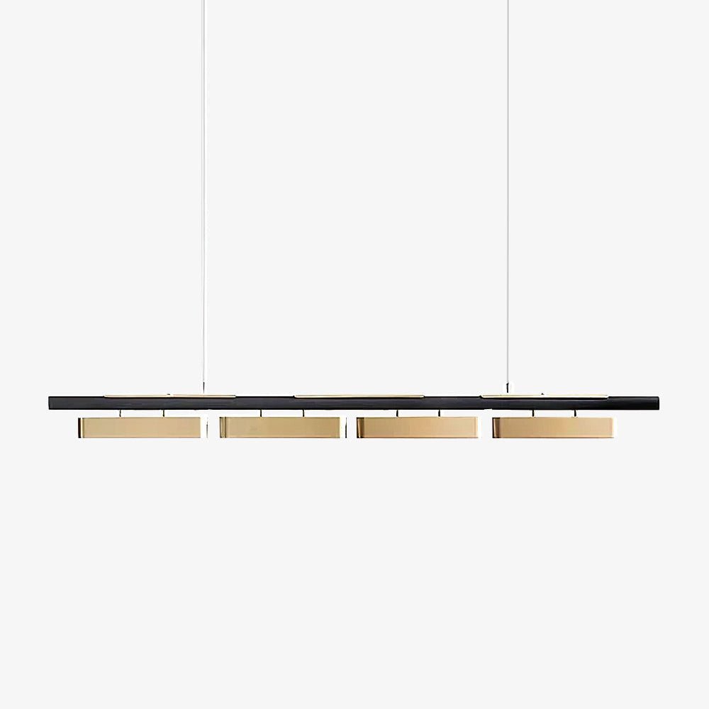 Elarain Brass Minimalist Pendant Light - Letslighting
