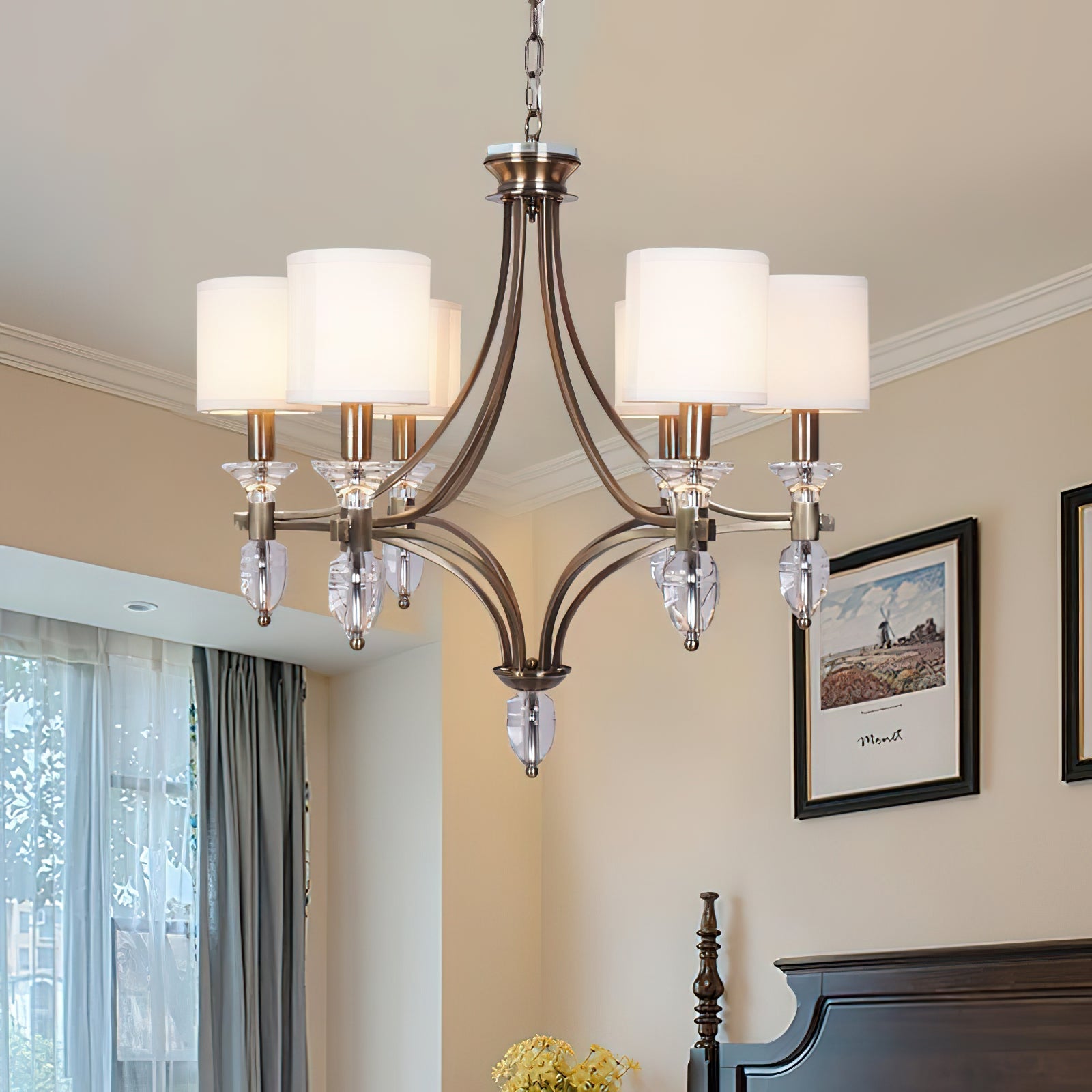 Rift Vintage Luxury Glass Chandelier - Letslighting