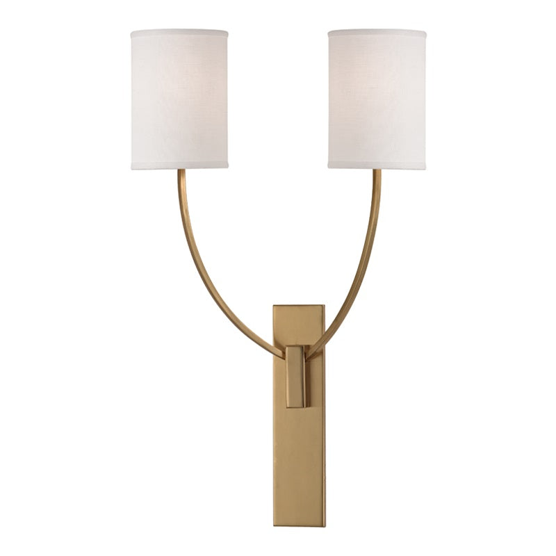 Slate Modern Minimalist Fabric Wall Lamp - Letslighting