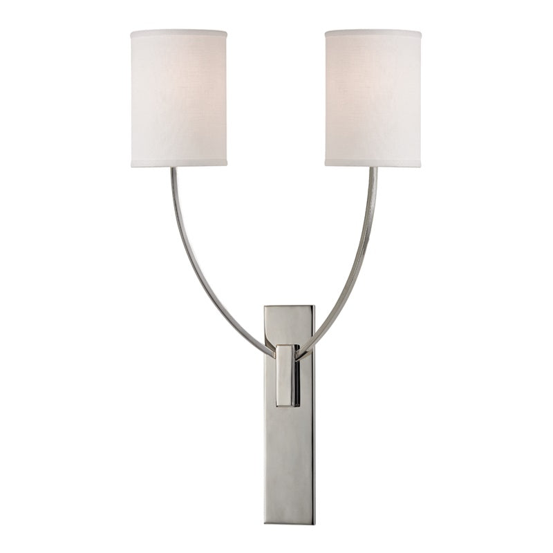 Slate Modern Minimalist Fabric Wall Lamp - Letslighting