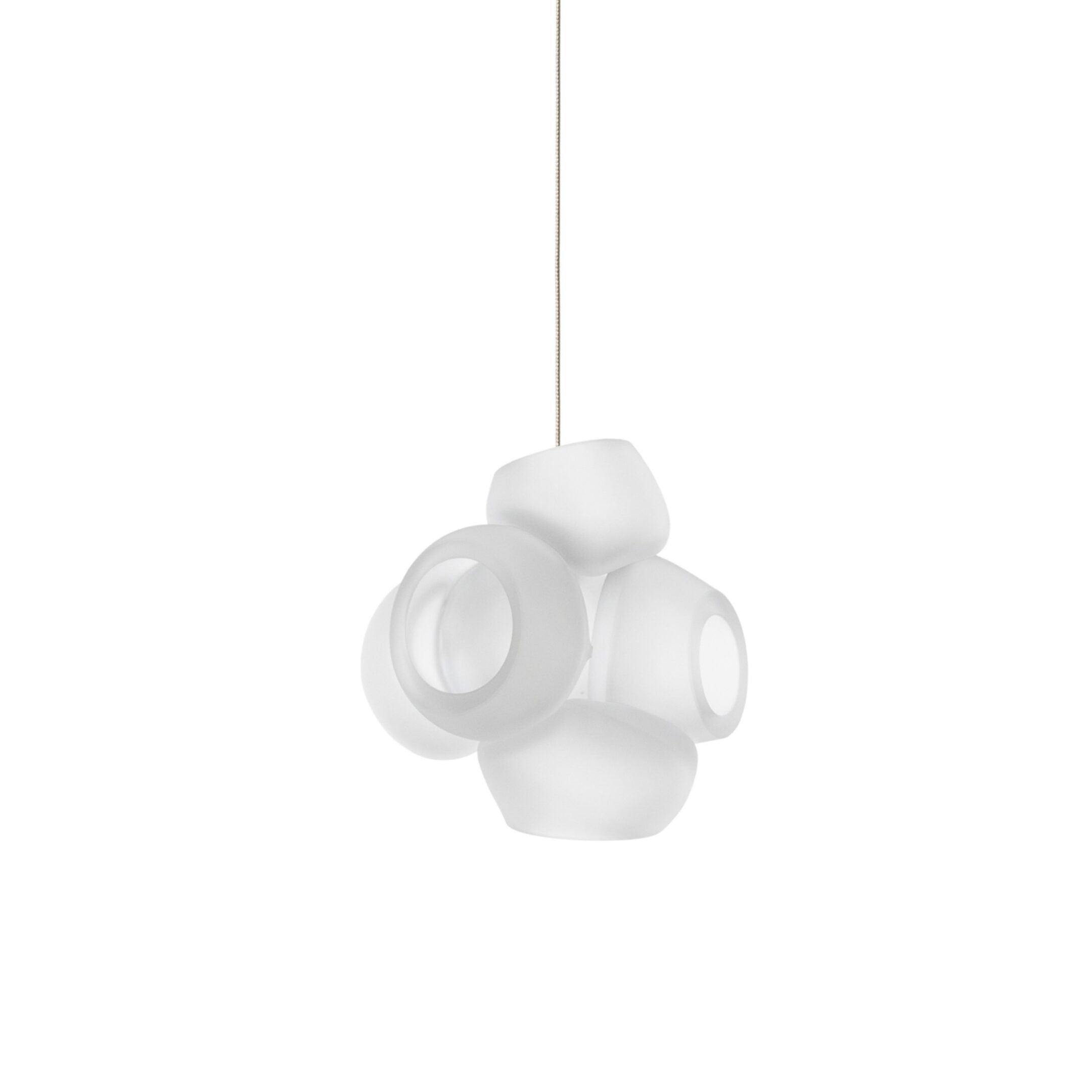 Zamarir Bubbles Cluster Glass Chandelier Staircase - Letslighting